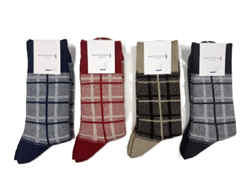 マッキントッシュ ロンドン MACKINTOSH LONDON MLチェック （チャコールグレー） チャコールグレー