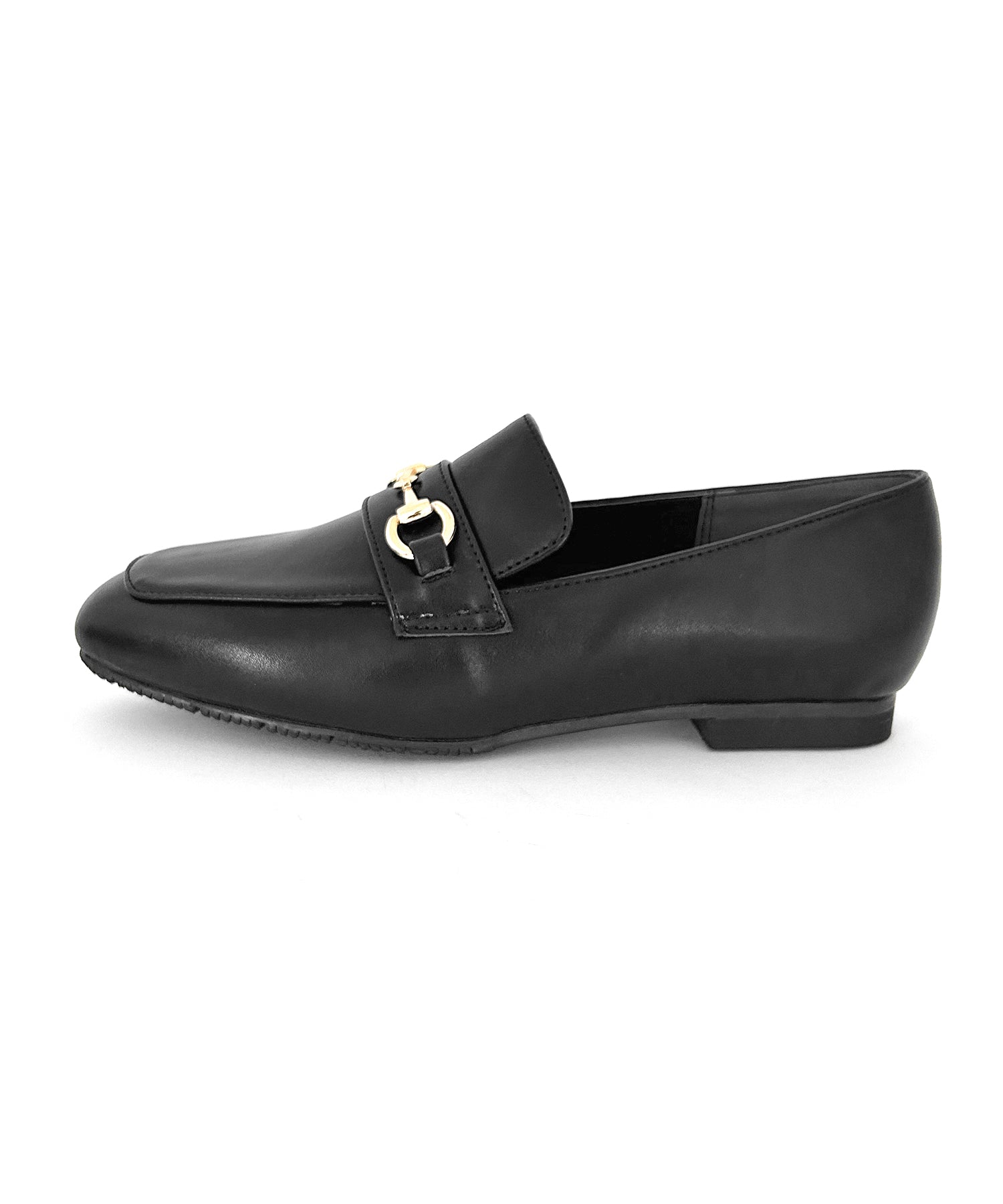 Masyugirl 【4E Wide】 Loafers with Bit / Soft Square Toe