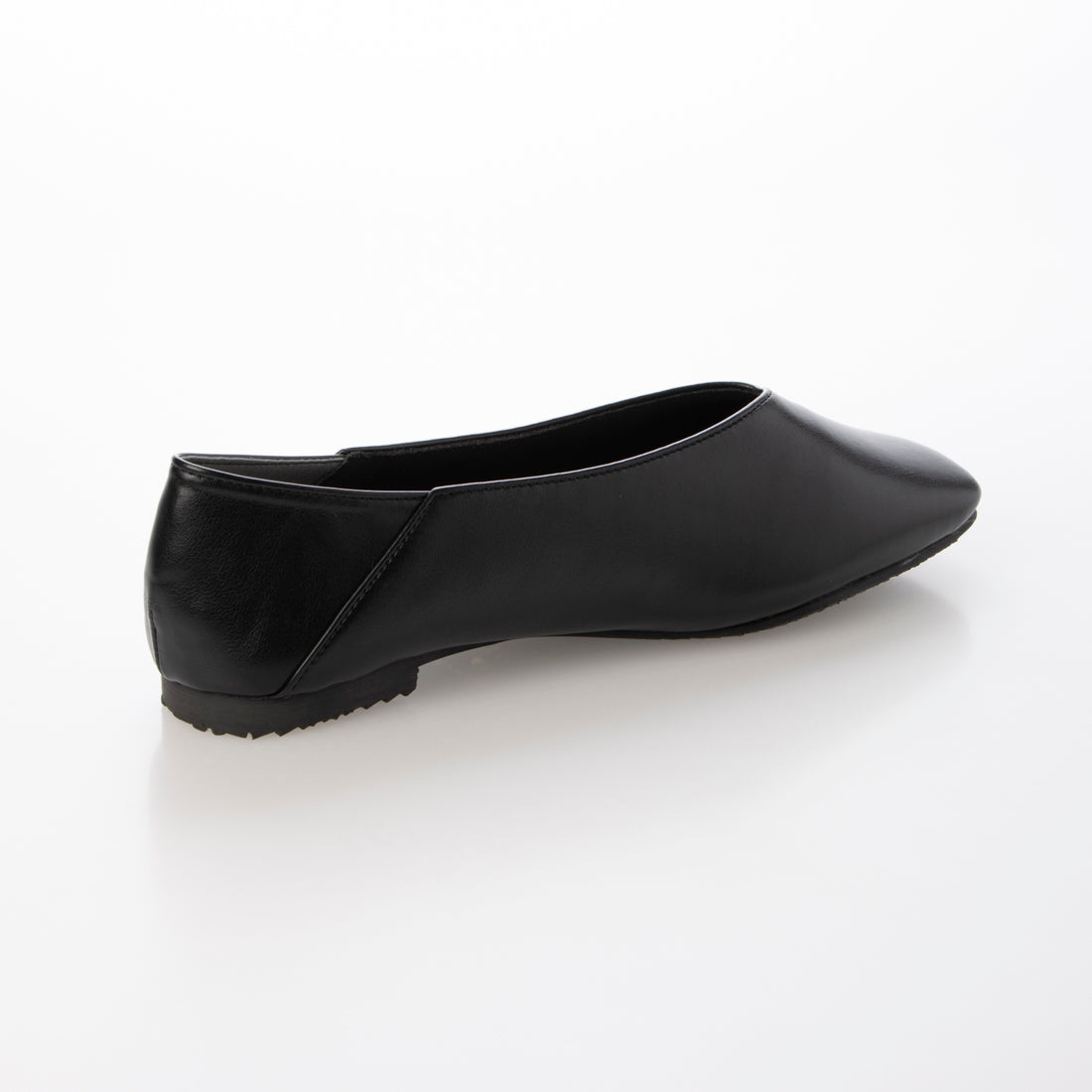 Mashugirl masyugirl [4E wide/large size] Square toe V-cut flat pumps