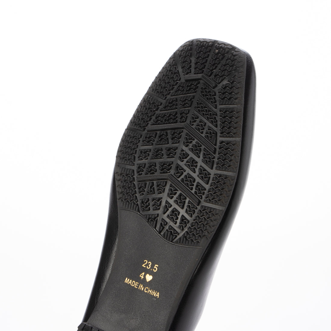 Mashugirl masyugirl [4E wide/large size] Square toe V-cut flat pumps