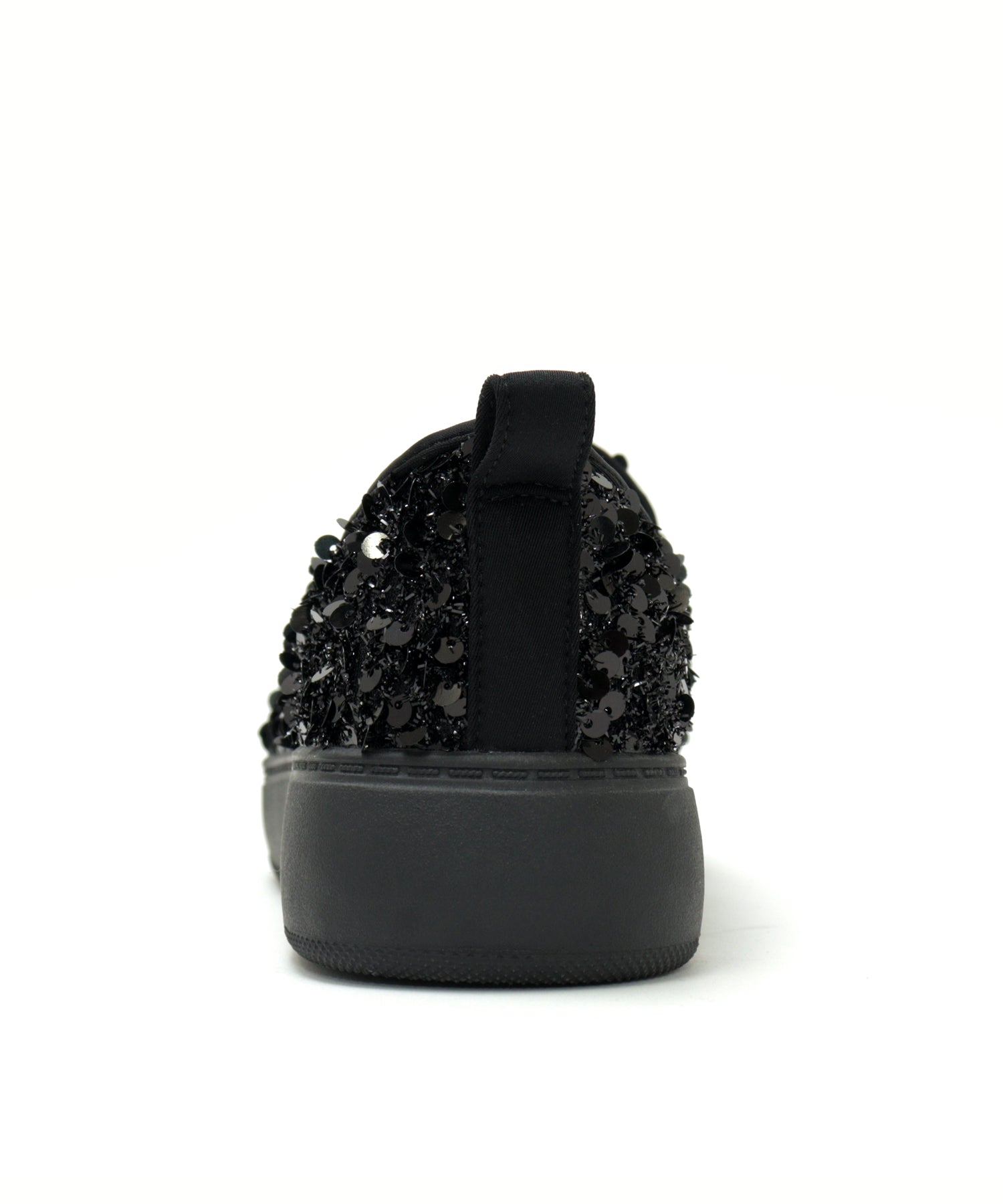 Masyugirl Large Size Sequin Slip-On Sneakers