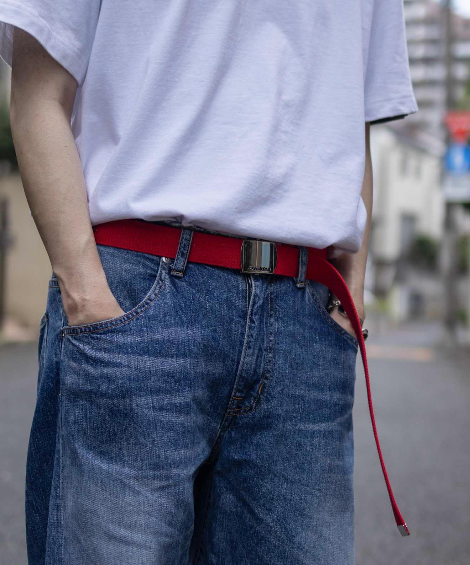 マックハウス Mac-House Dickies ディッキーズ GIベルト 無地 DS0741IS （カーキ） カーキ