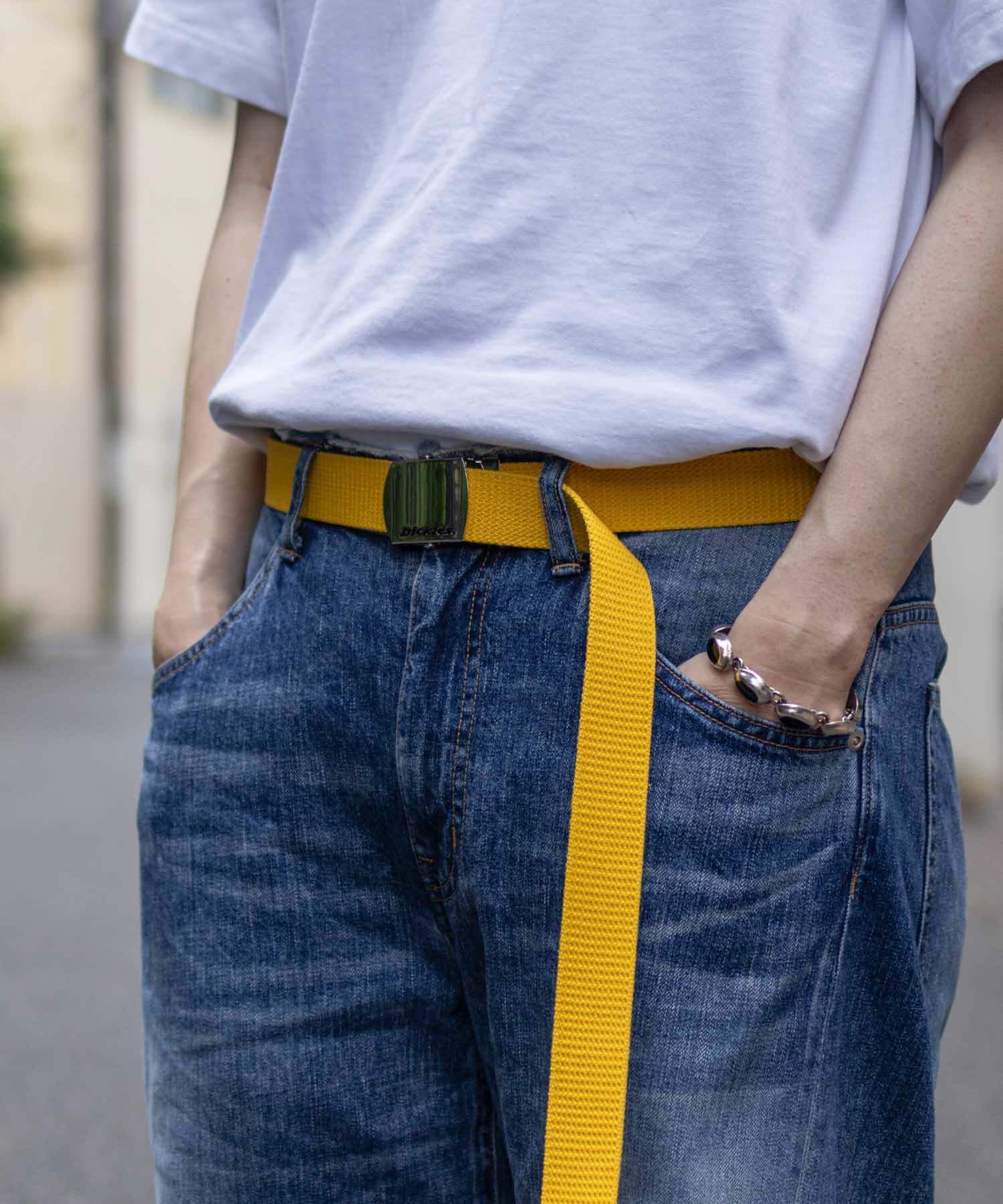 マックハウス Mac-House Dickies ディッキーズ GIベルト 無地 DS0741IS （カーキ） カーキ