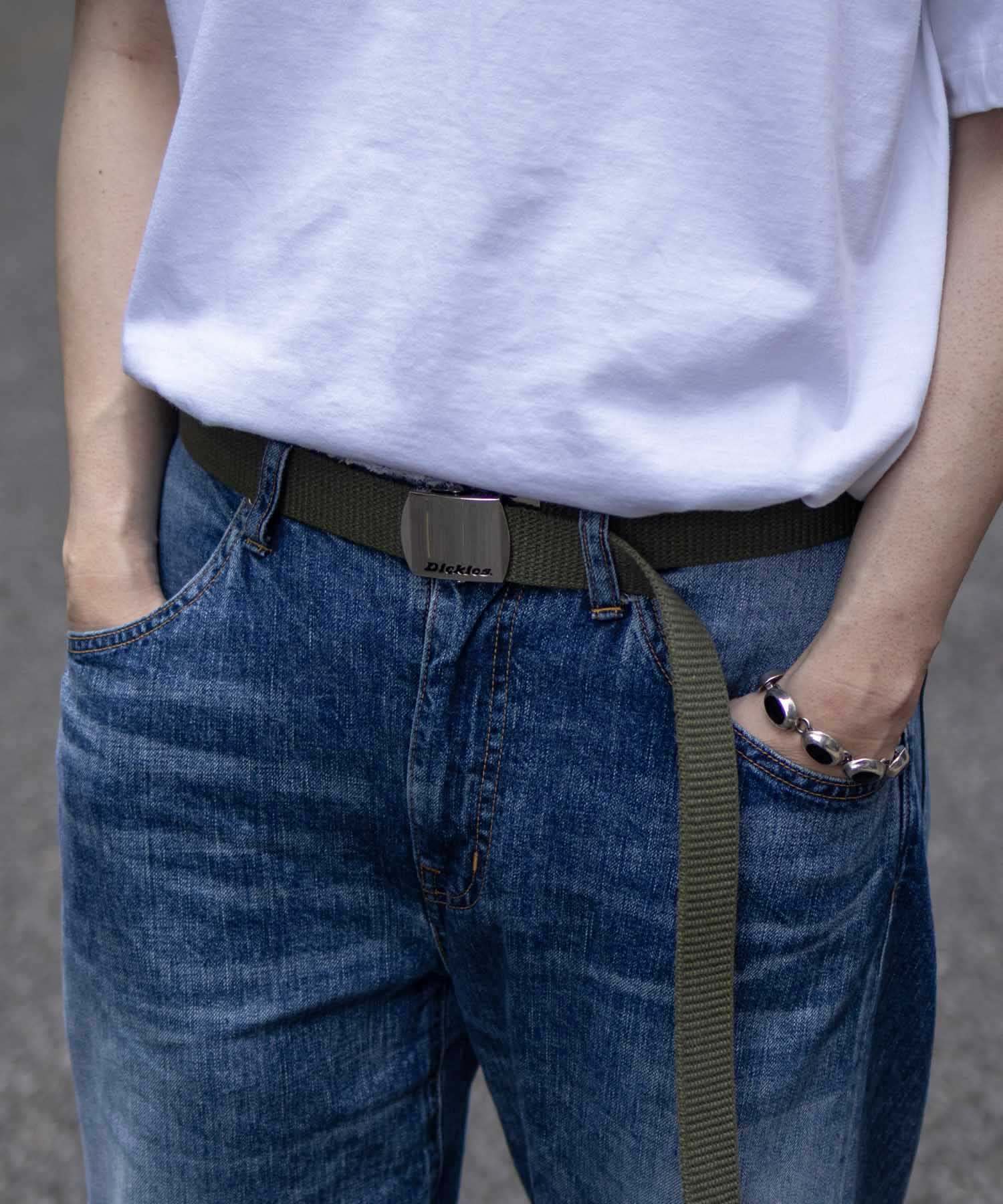マックハウス Mac-House Dickies ディッキーズ GIベルト 無地 DS0741IS （カーキ） カーキ
