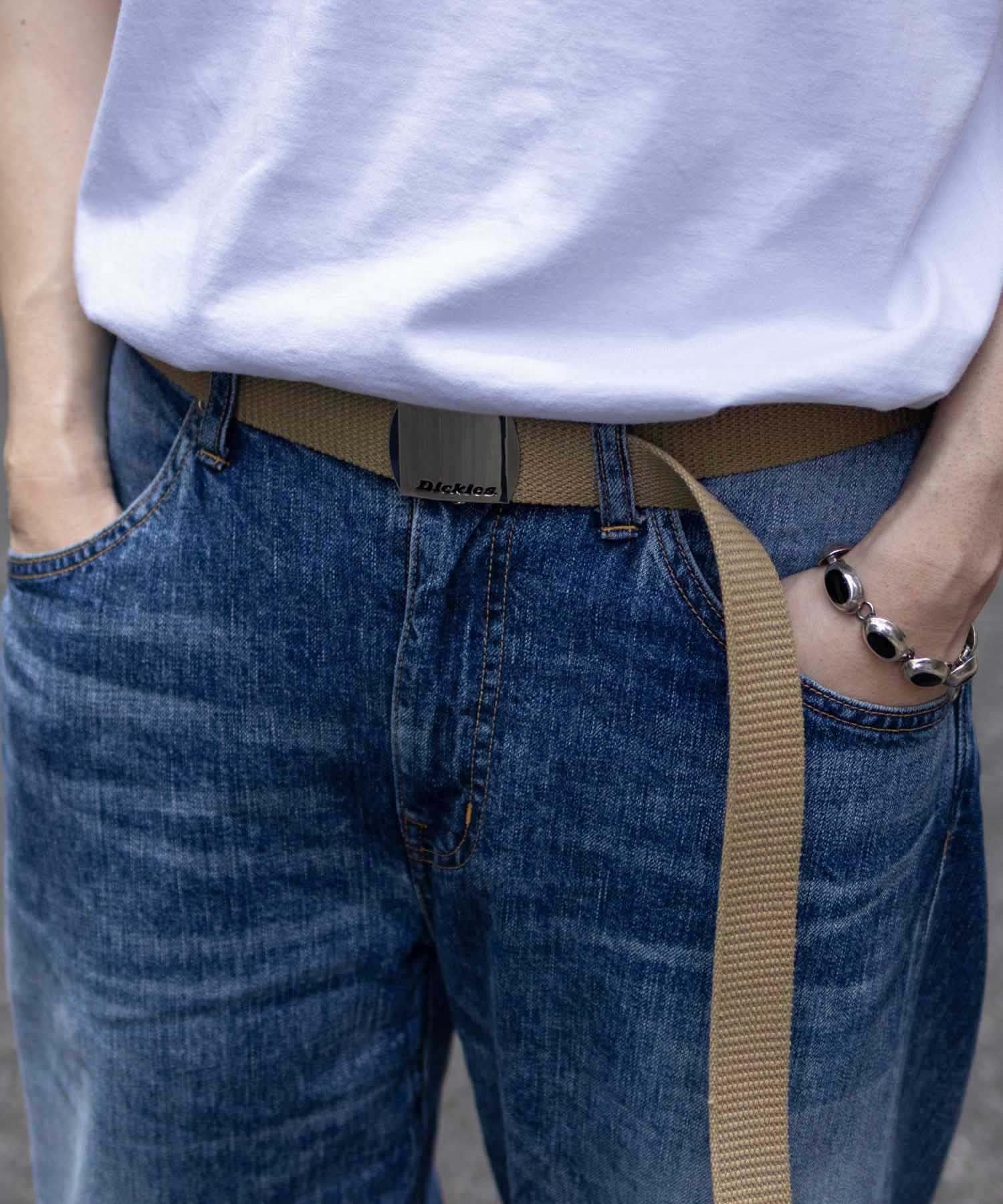 マックハウス Mac-House Dickies ディッキーズ GIベルト 無地 DS0741IS （カーキ） カーキ