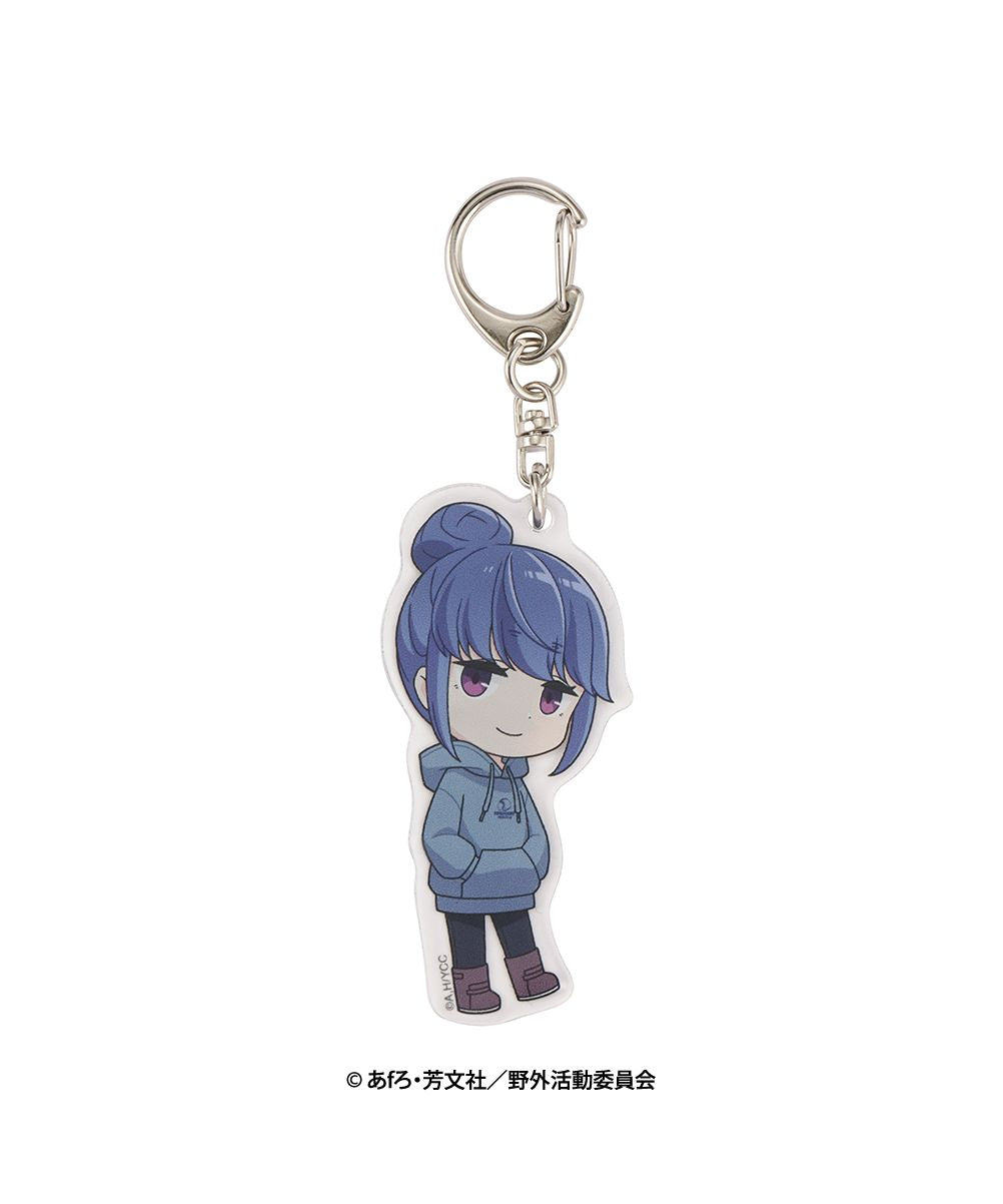 Mac-House Penfield Penfield×Yuru Camp△ Shima Rin Double-Sided Acrylic Keychain 20265109-R