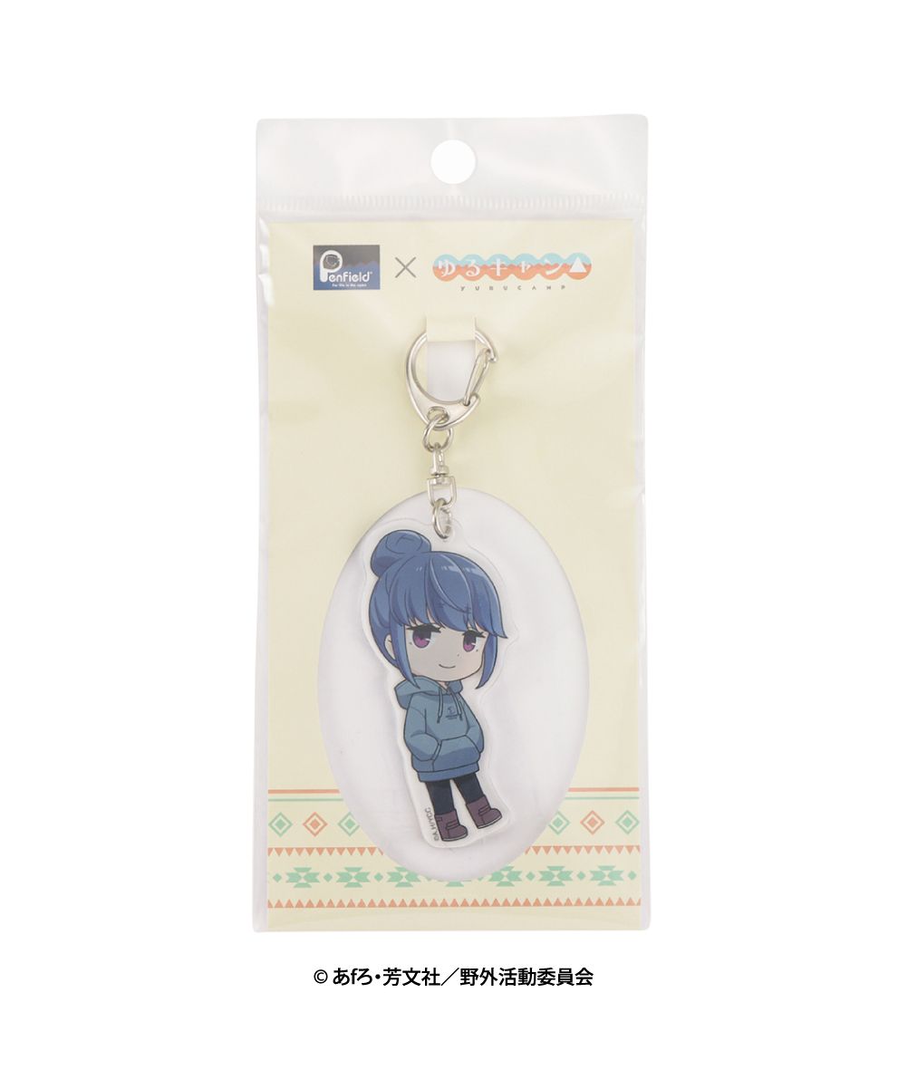 Mac-House Penfield Penfield×Yuru Camp△ Shima Rin Double-Sided Acrylic Keychain 20265109-R