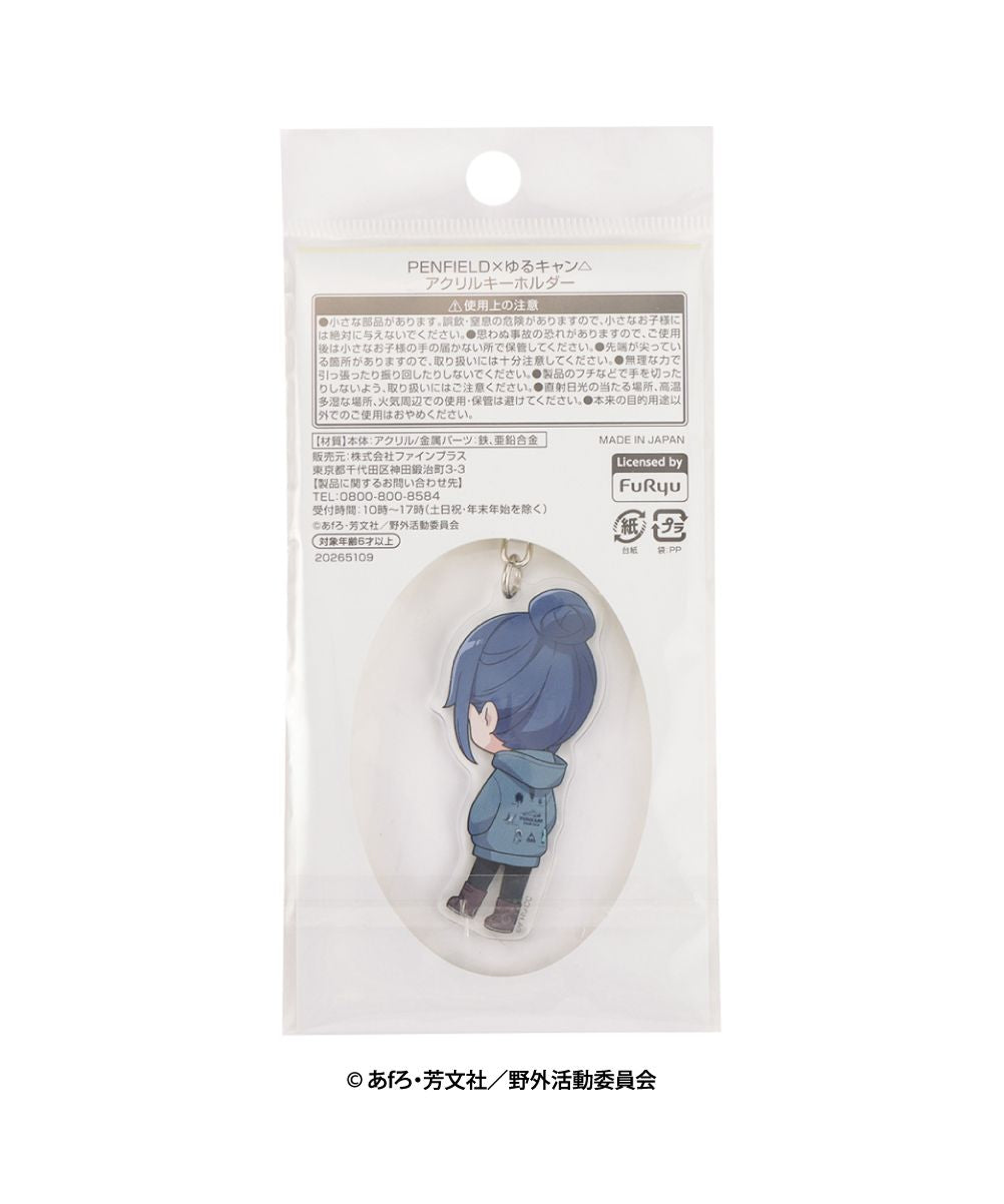 Mac-House Penfield Penfield×Yuru Camp△ Shima Rin Double-Sided Acrylic Keychain 20265109-R