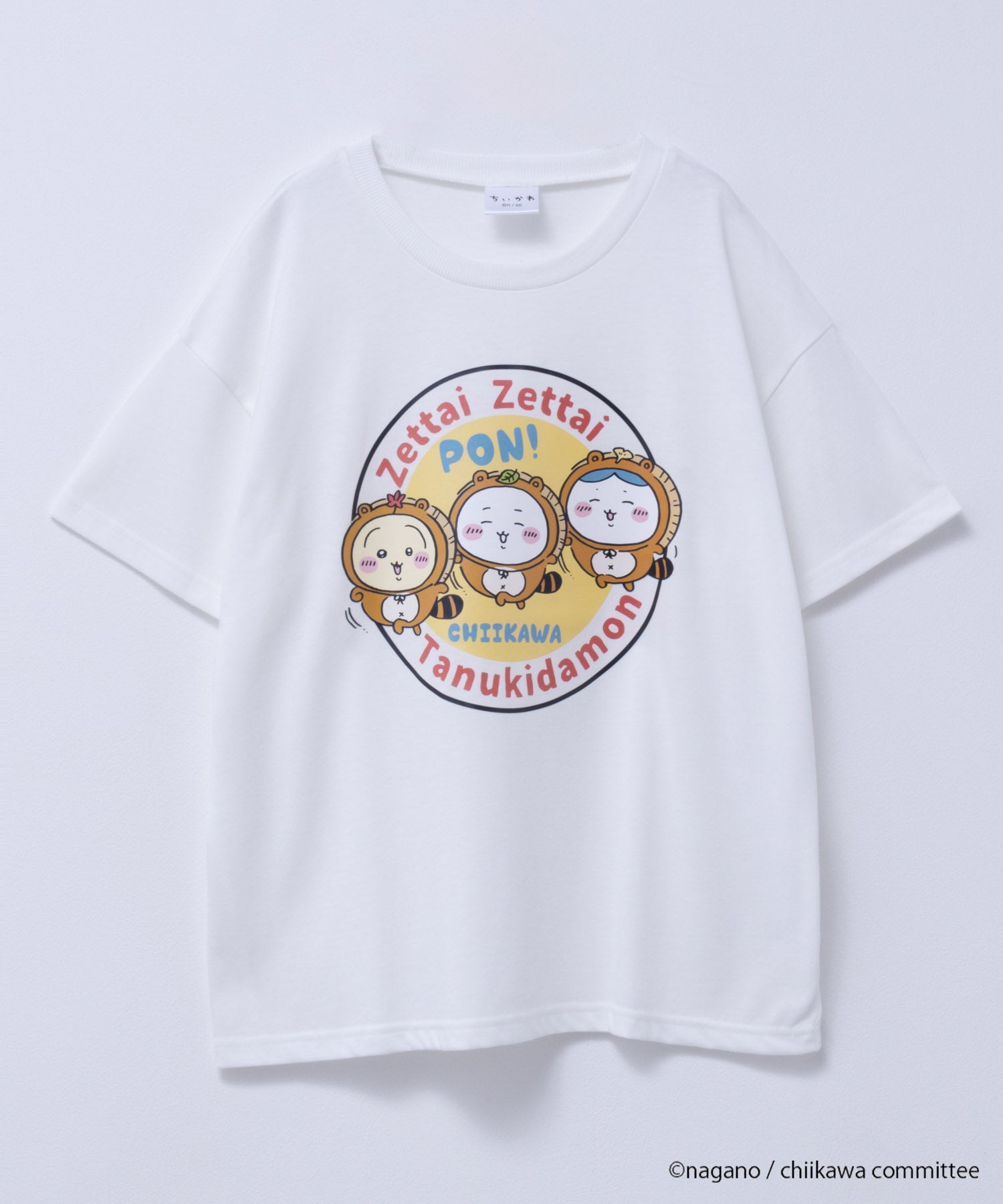 Mac-House Chii-Kawa Short Sleeve T-Shirt Tanuki F620162DM