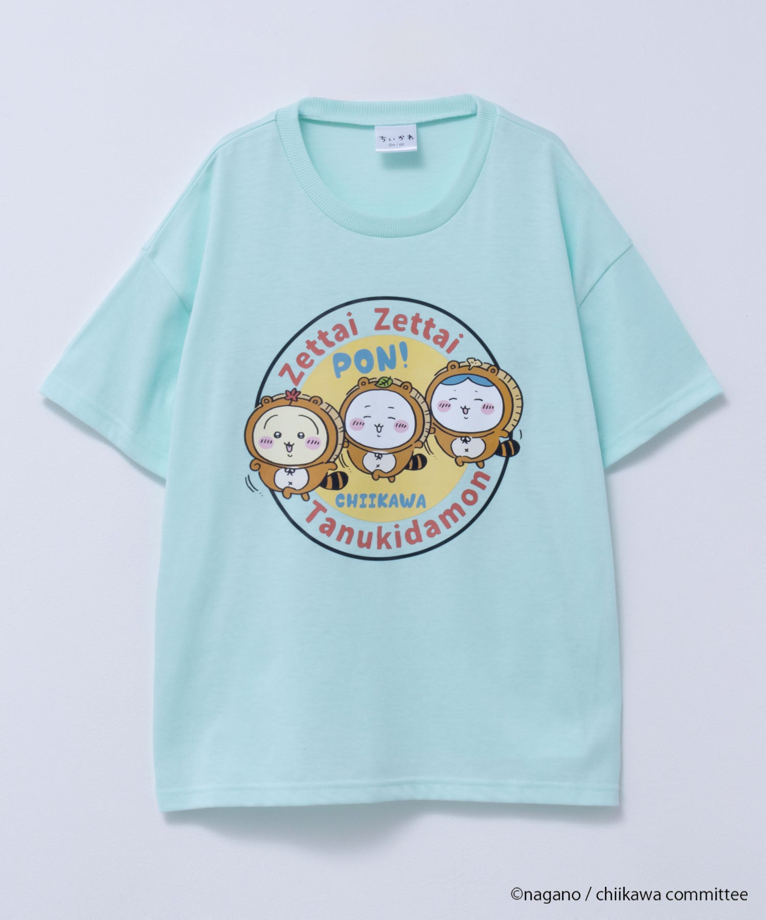 Mac-House Chii-Kawa Short Sleeve T-Shirt Tanuki F620162DM