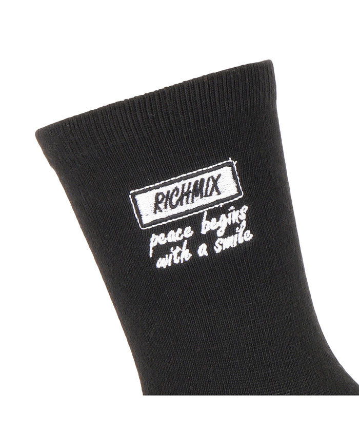 Mac-House RICH MIX Crew Socks with Logo Embroidery 61U35300