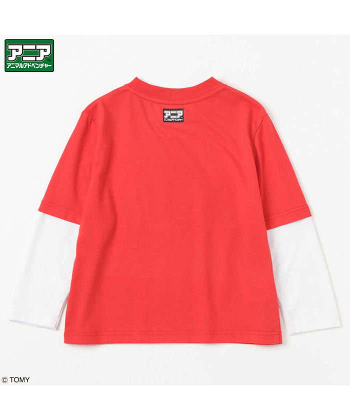 マックハウス Mac-House アニア アニマルアドベンチャー プリントロングスリーブTシャツ BGB162