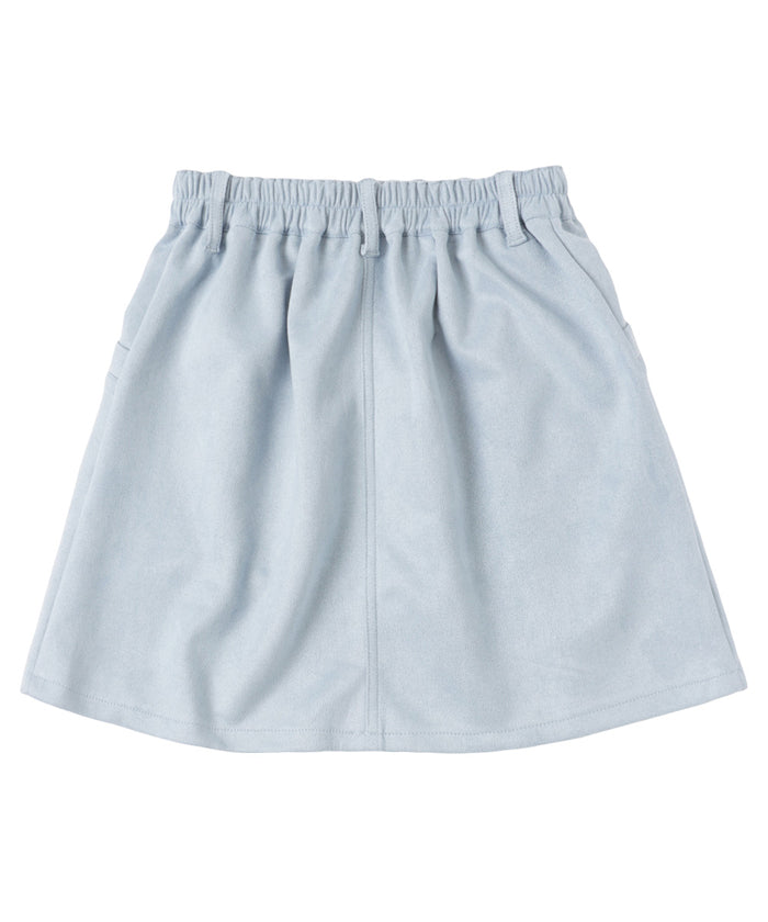 Mac-House RICH MIX Faux Suede Skirt with Bonten Charm 335579108