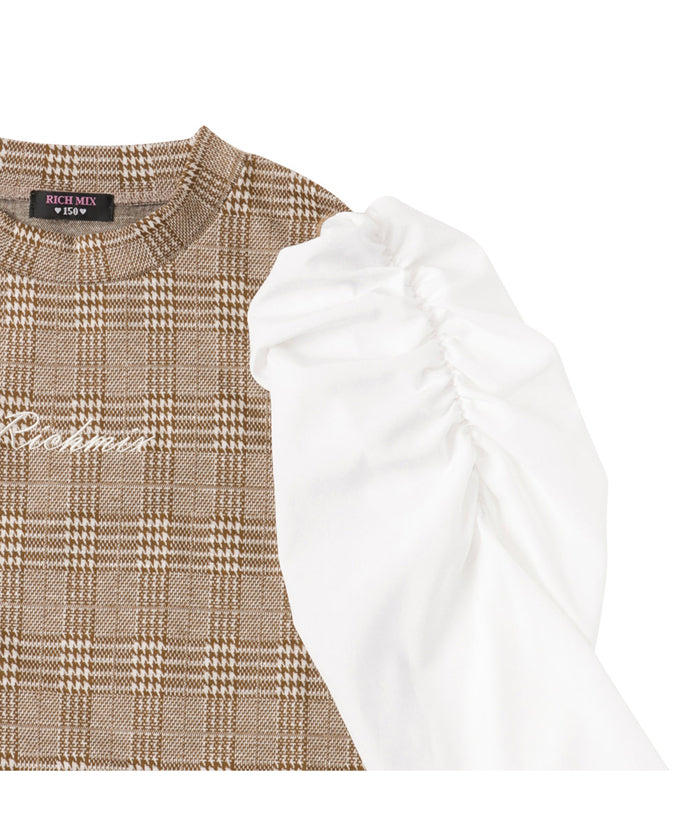 Mac-House RICH MIX Volume Sleeve Top 335579110