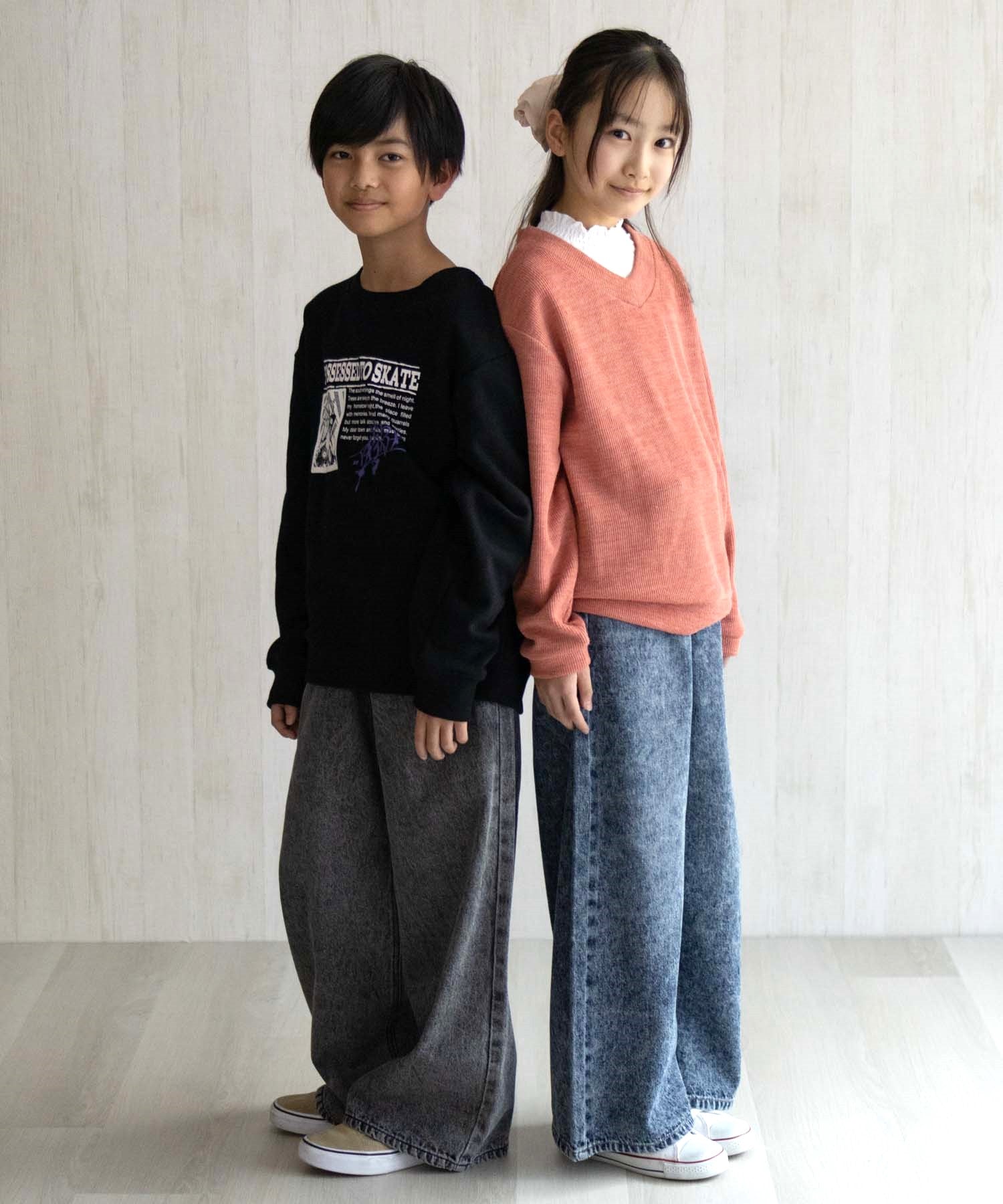 麥克豪斯 Mac-House 牛仔寬褲