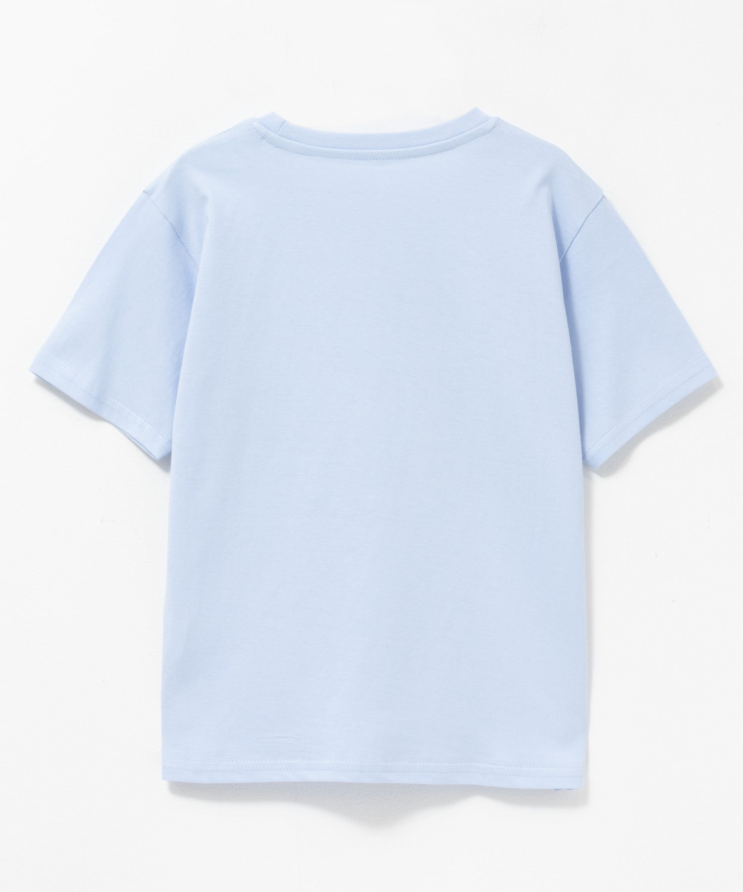 マックハウス Mac-House サークルロゴ半袖Tシャツ （サックス） サックス