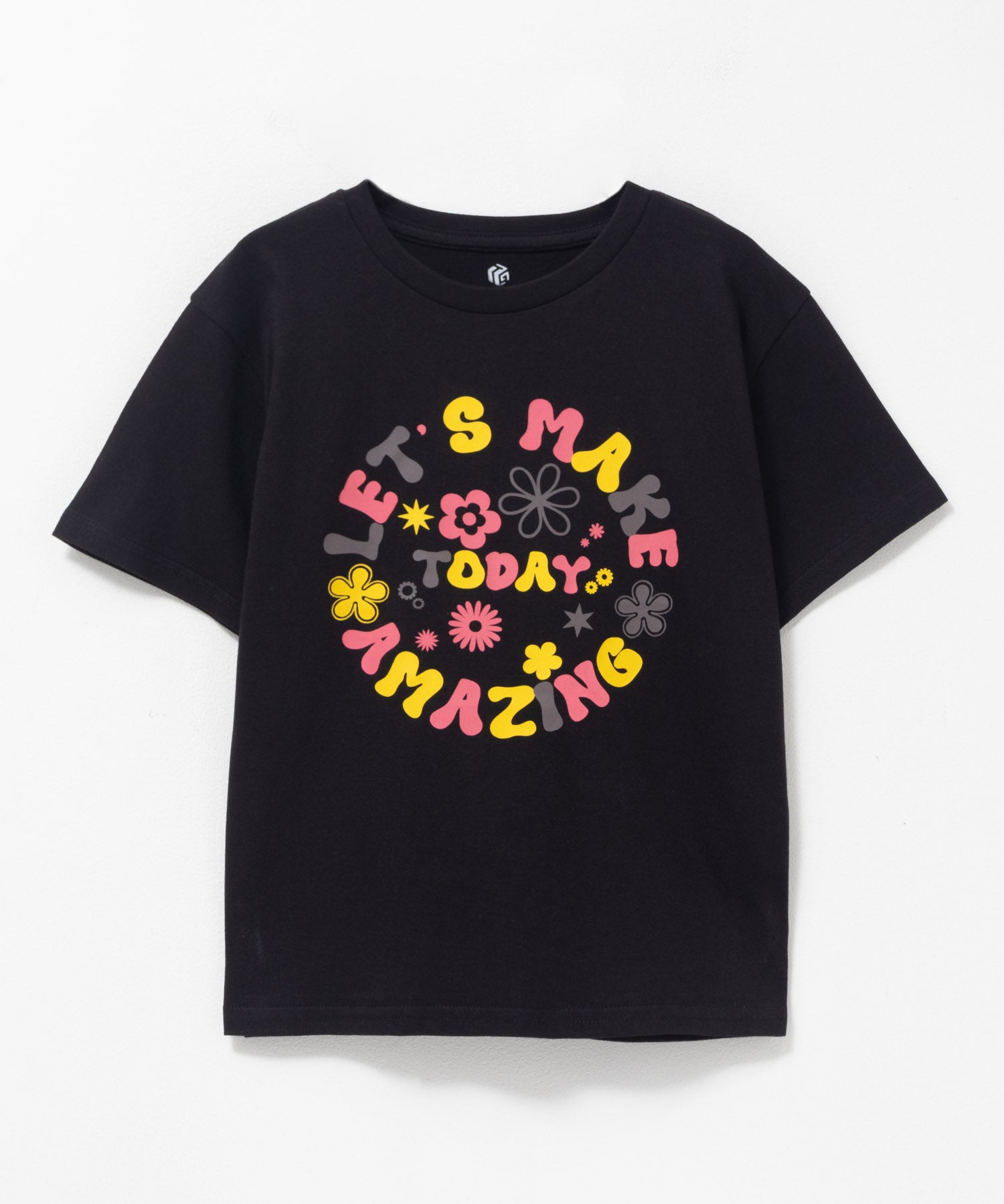 マックハウス Mac-House サークルロゴ半袖Tシャツ （ブラック） ブラック