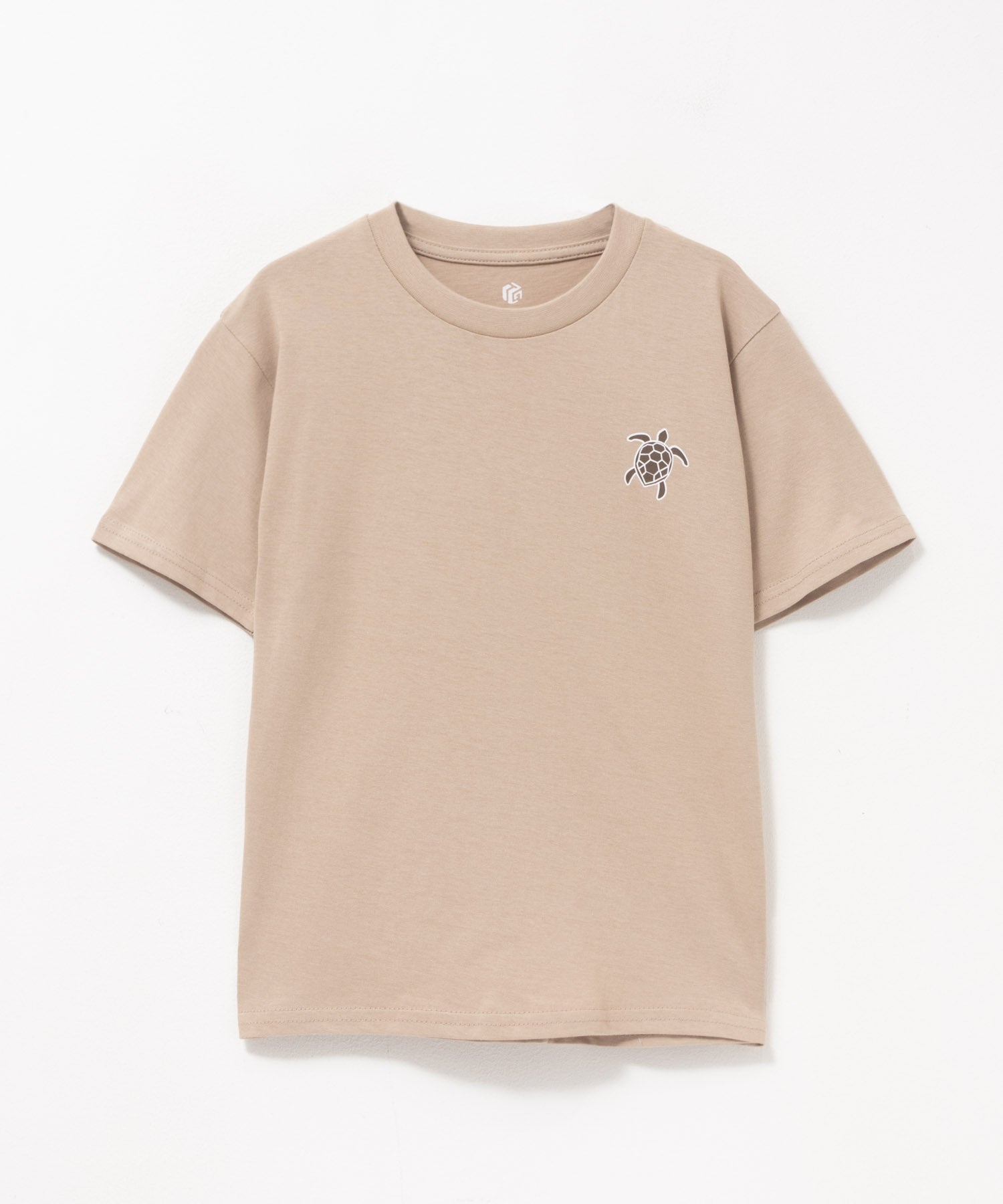 マックハウス Mac-House お絵描きグラフィック半袖Tシャツ （ベージュ） ベージュ
