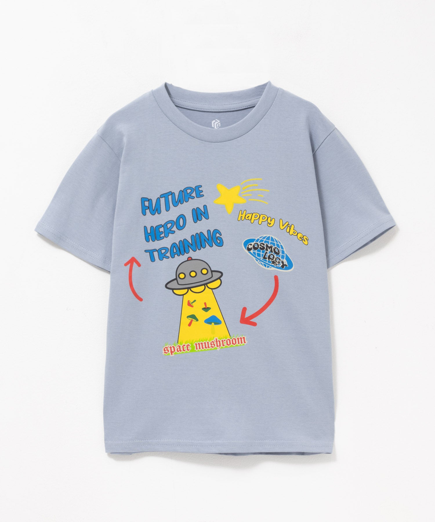 マックハウス Mac-House お絵描きグラフィック半袖Tシャツ （ベージュ） ベージュ