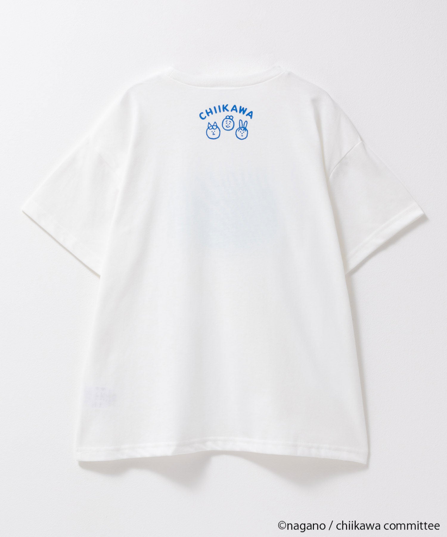 マックハウス Mac-House ちいかわ 半袖Tシャツ ハチワレ （サックス） サックス