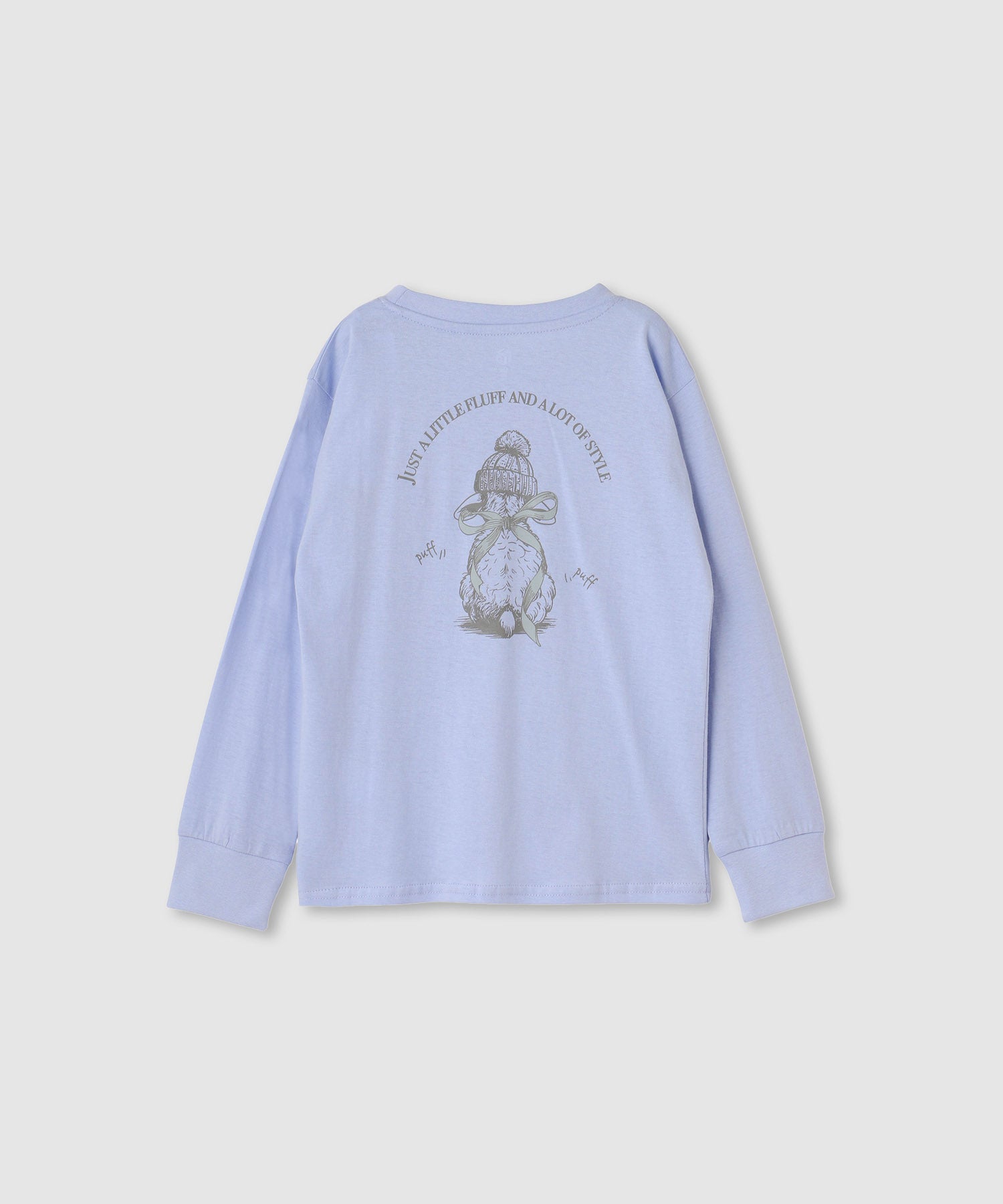 マックハウス Mac-House 線描きアニマル長袖Tシャツ （パープル） パープル