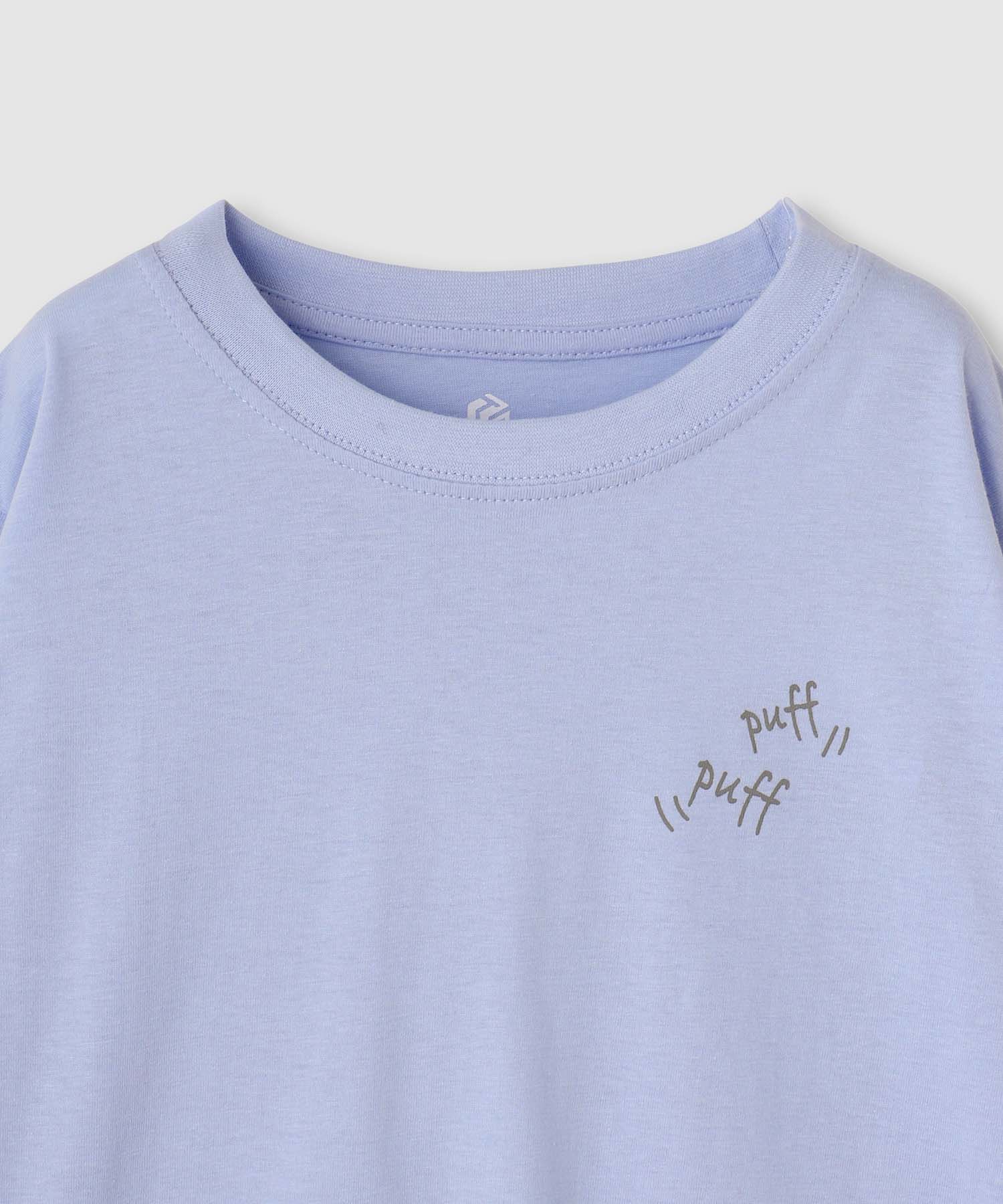 マックハウス Mac-House 線描きアニマル長袖Tシャツ （パープル） パープル