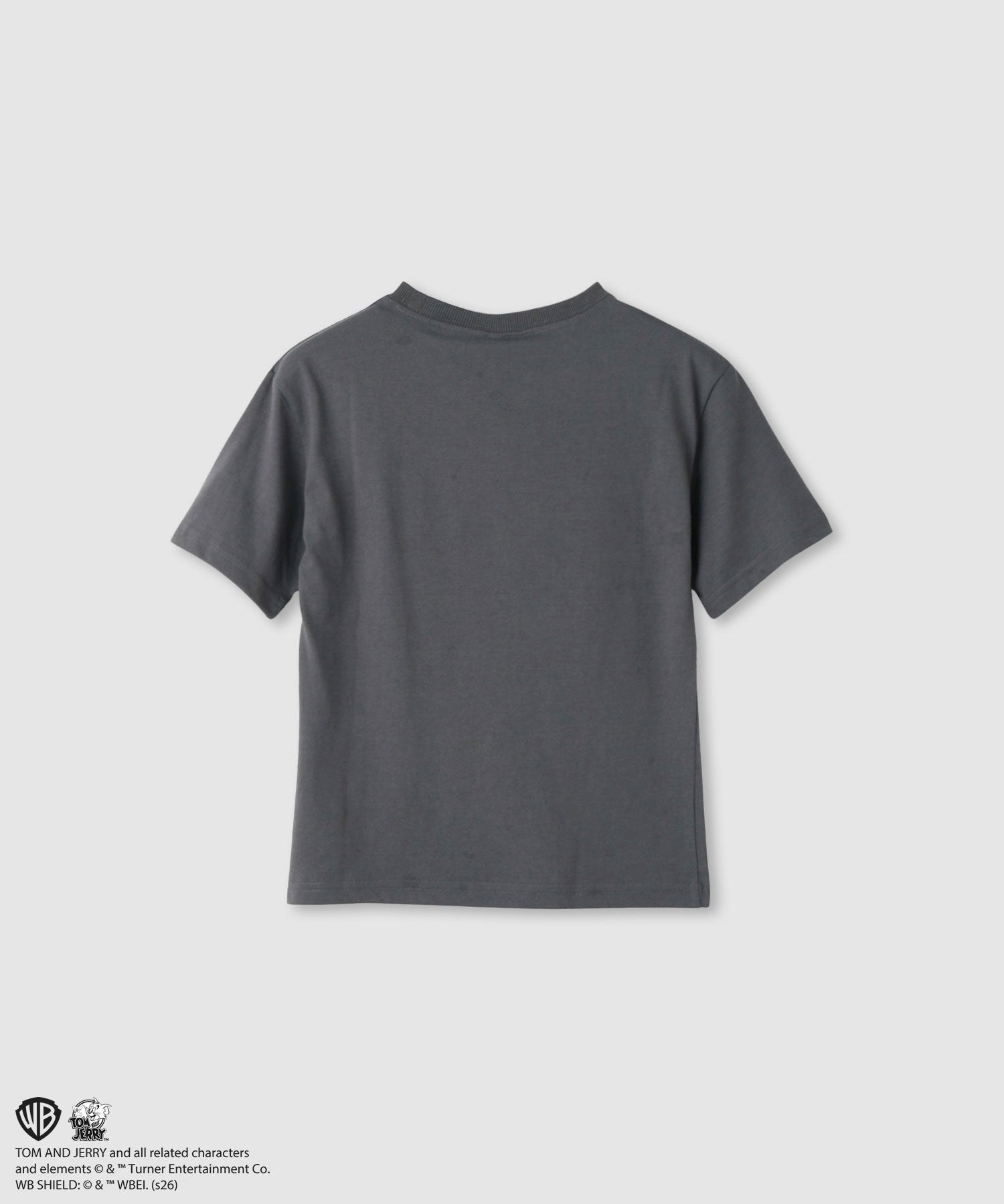 マックハウス Mac-House Tom and Jerry エンボス加工Tシャツ （チャコール） チャコール