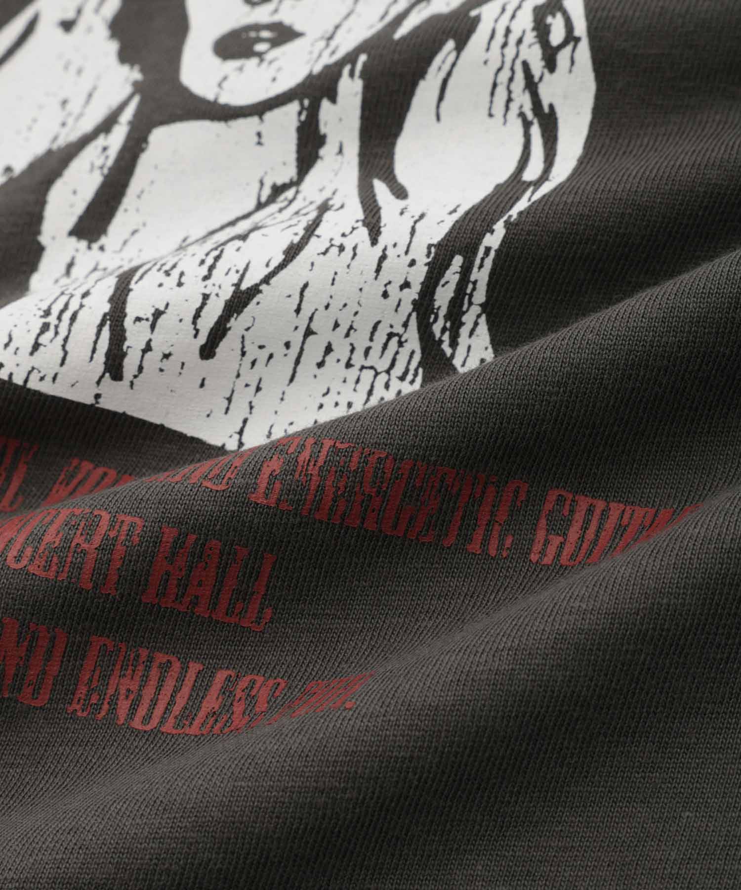 マックハウス Mac-House アートグラフィック ロゴプリントTシャツ （チャコール） チャコール
