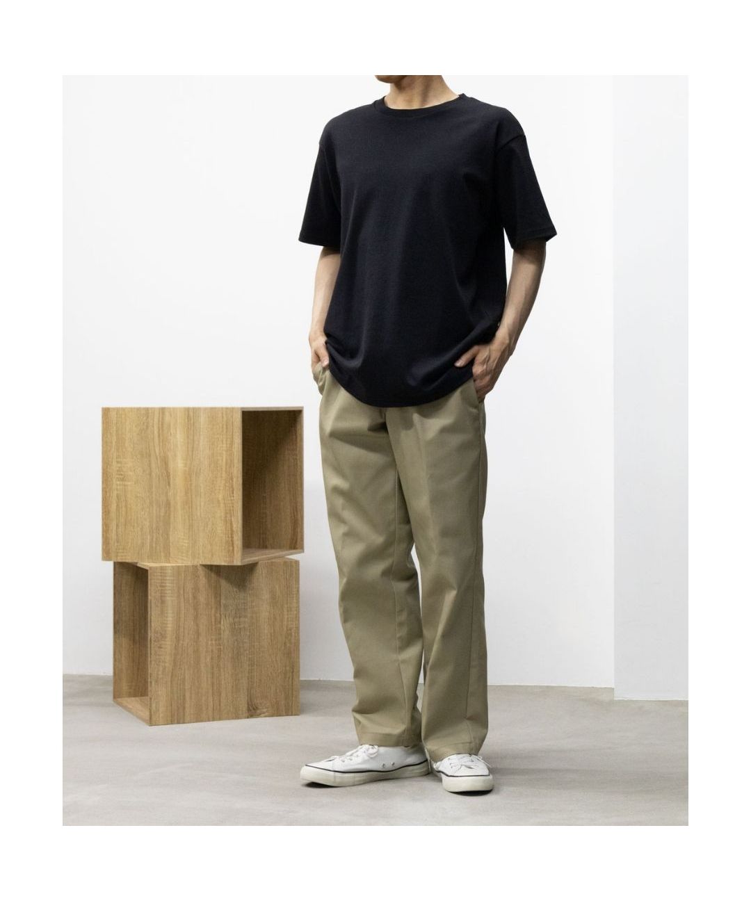 Mac-House SARARI Navy Sarari Pure Silket T-shirt QMH/03941SS
