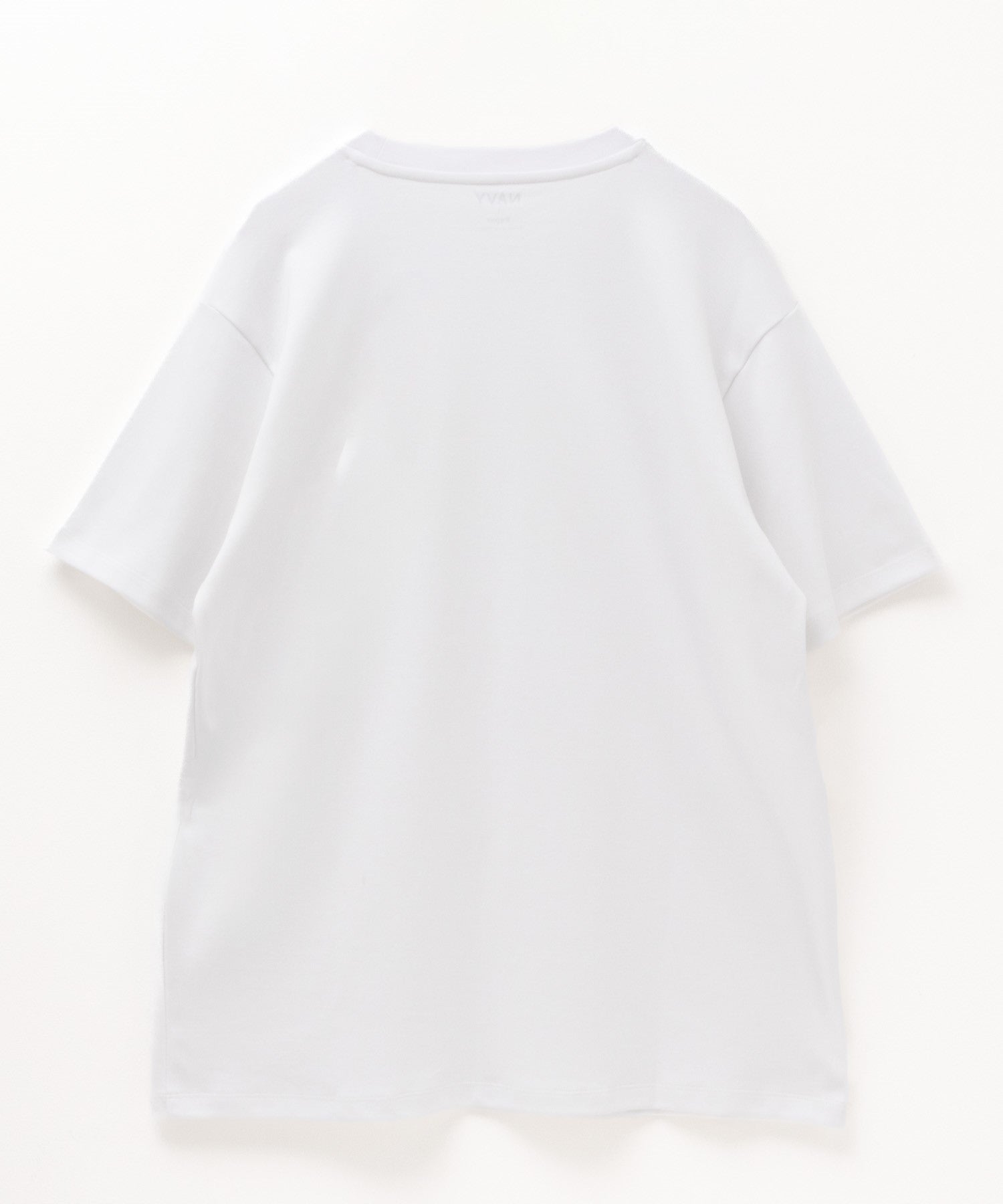 Mac-House SARARI Navy Sarari Pure Silket T-shirt QMH/03941SS