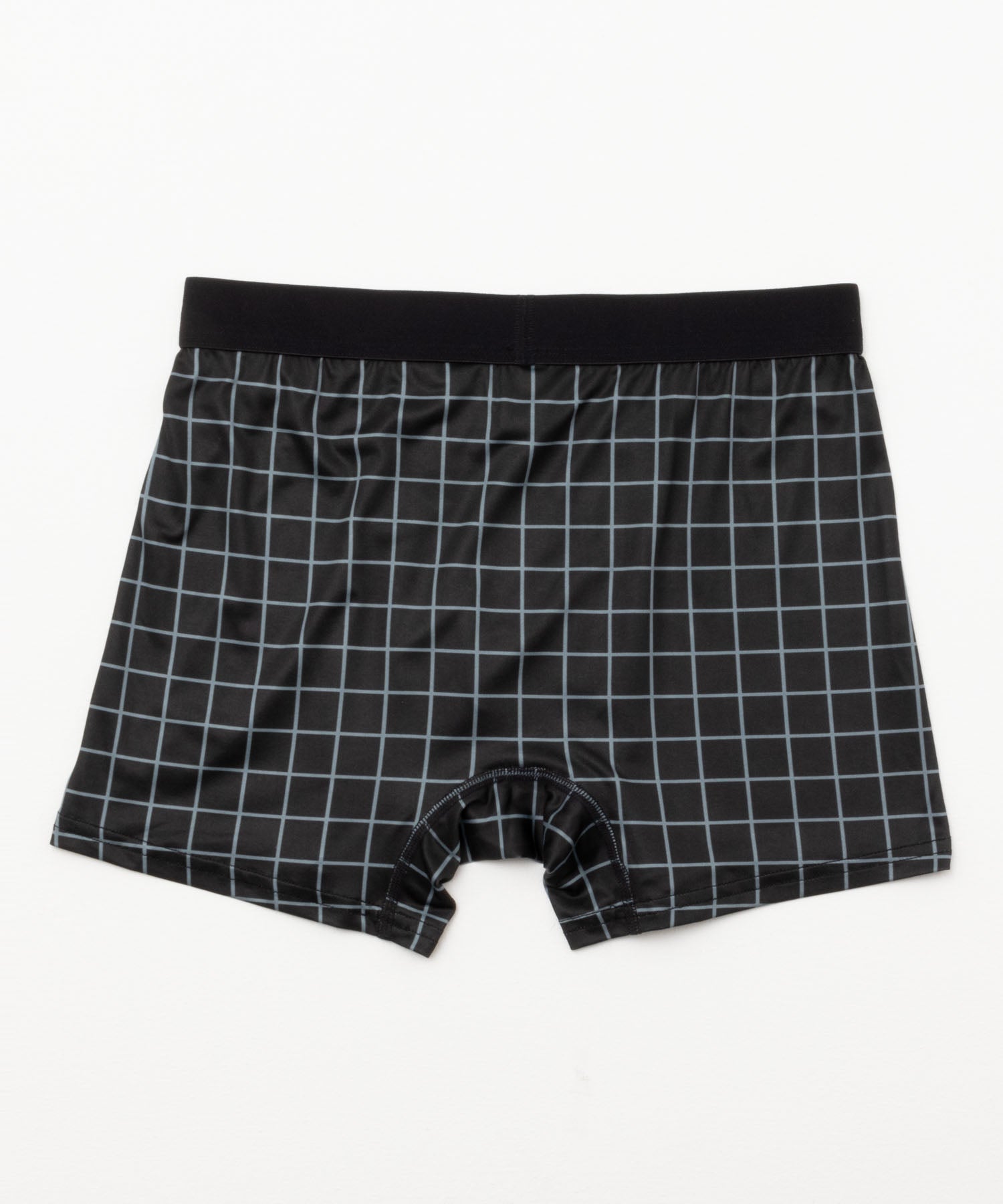 マックハウス Mac-House NAVY ネイビー チェックボクサーパンツ 342113MHー006【返品不可商品】 （ブラック） ブラック