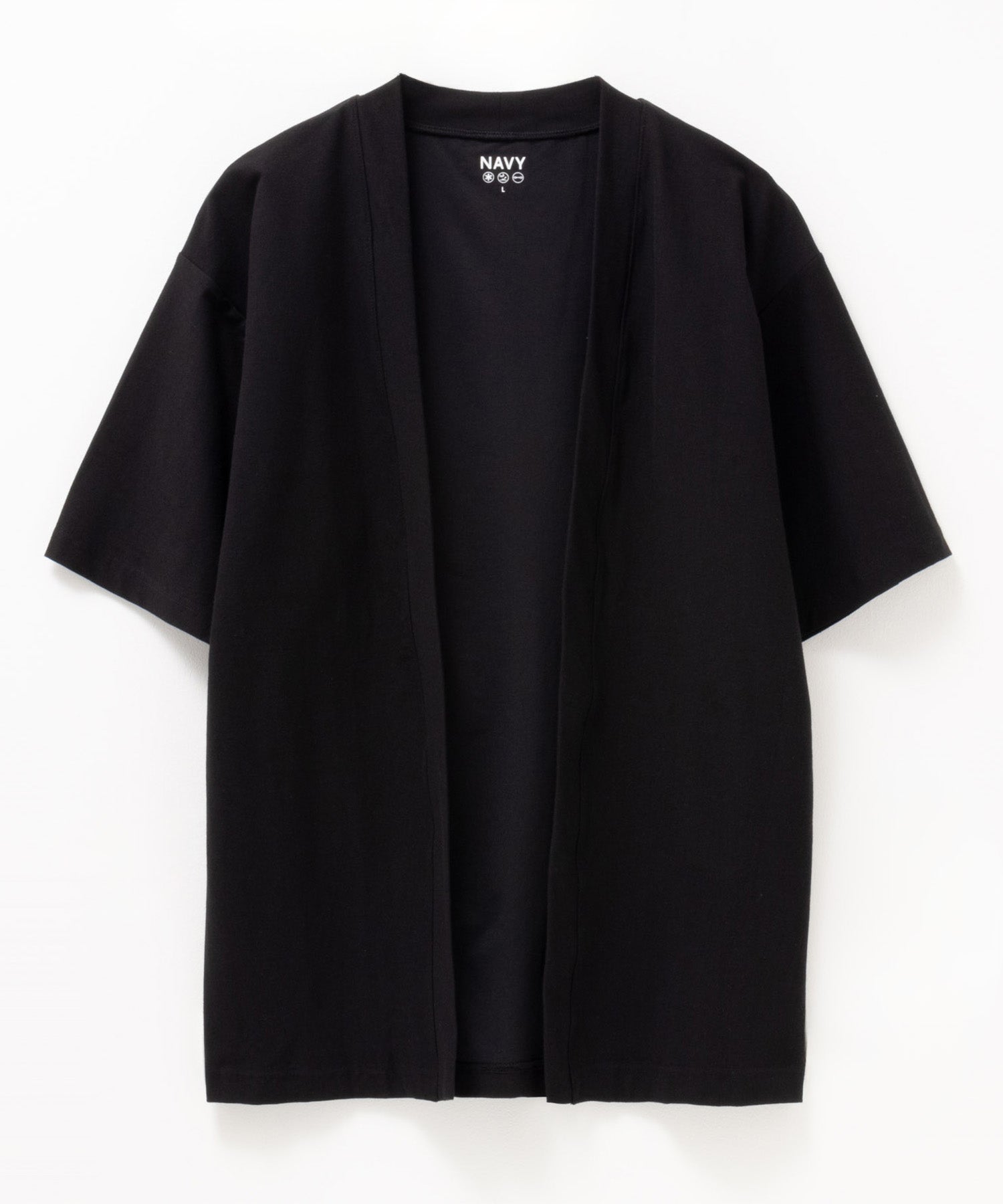 マックハウス Mac-House SARARI サラリ NAVY 冷感着流しカーディガン T2ー24SSーMCー7