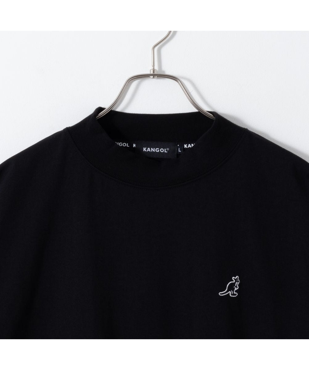 Mac-House KANGOL Mock Neck Long Sleeve T-Shirt KPMC-10281-EC