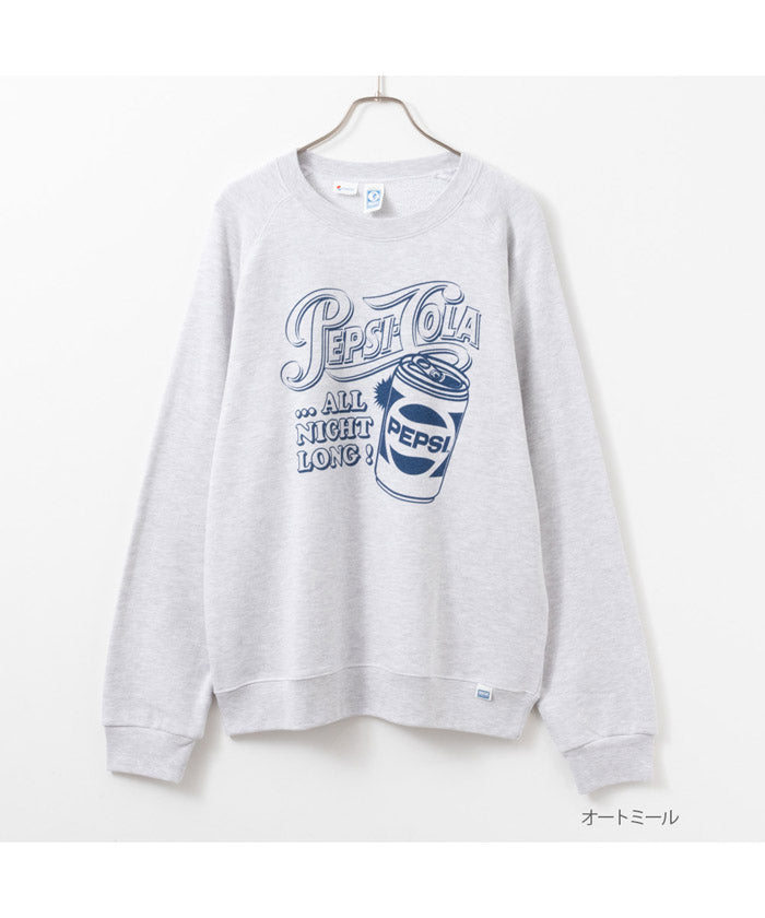 マックハウス Mac-House DISCUS ディスカス DISCUS×PEPSI ラグラントレーナー 3473ー7151 （オートミール） オートミール