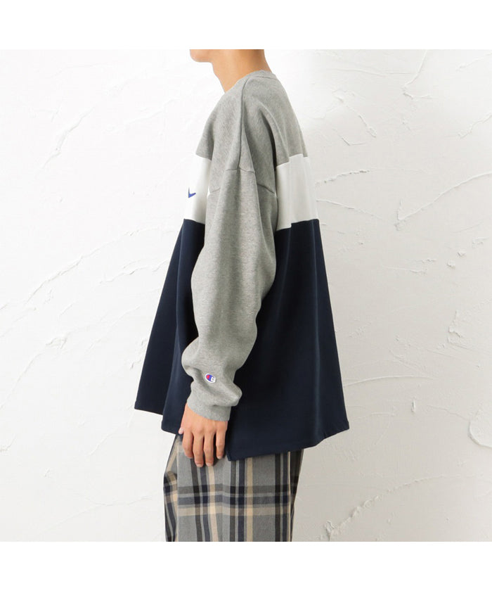 マックハウス Mac-House Champion チャンピオン ロングスリーブTシャツ C3ーS024 （ベージュ） ベージュ