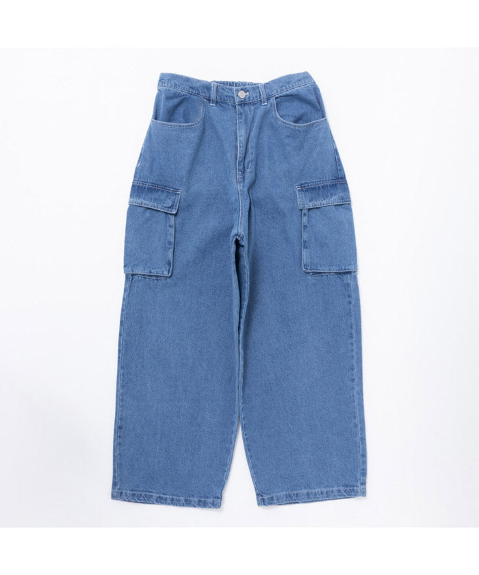 マックハウス Mac-House VISION STREET WEAR ヴィジョンストリートウェア デニムカーゴパンツ 3505065ーEC （ブラック） ブラック