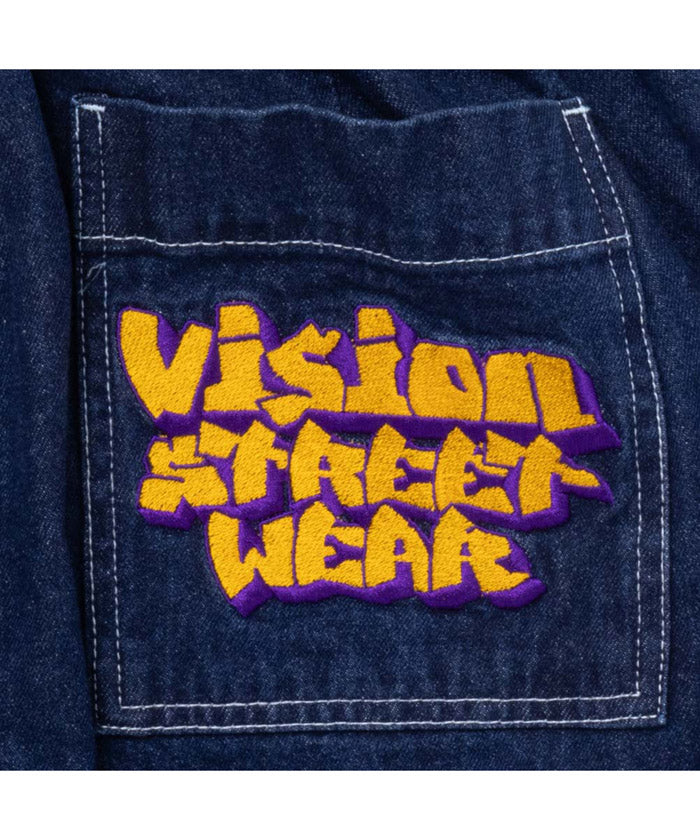 マックハウス Mac-House VISION STREET WEAR ヴィジョンストリートウェア デニムカーゴパンツ 3505065ーEC （ブラック） ブラック