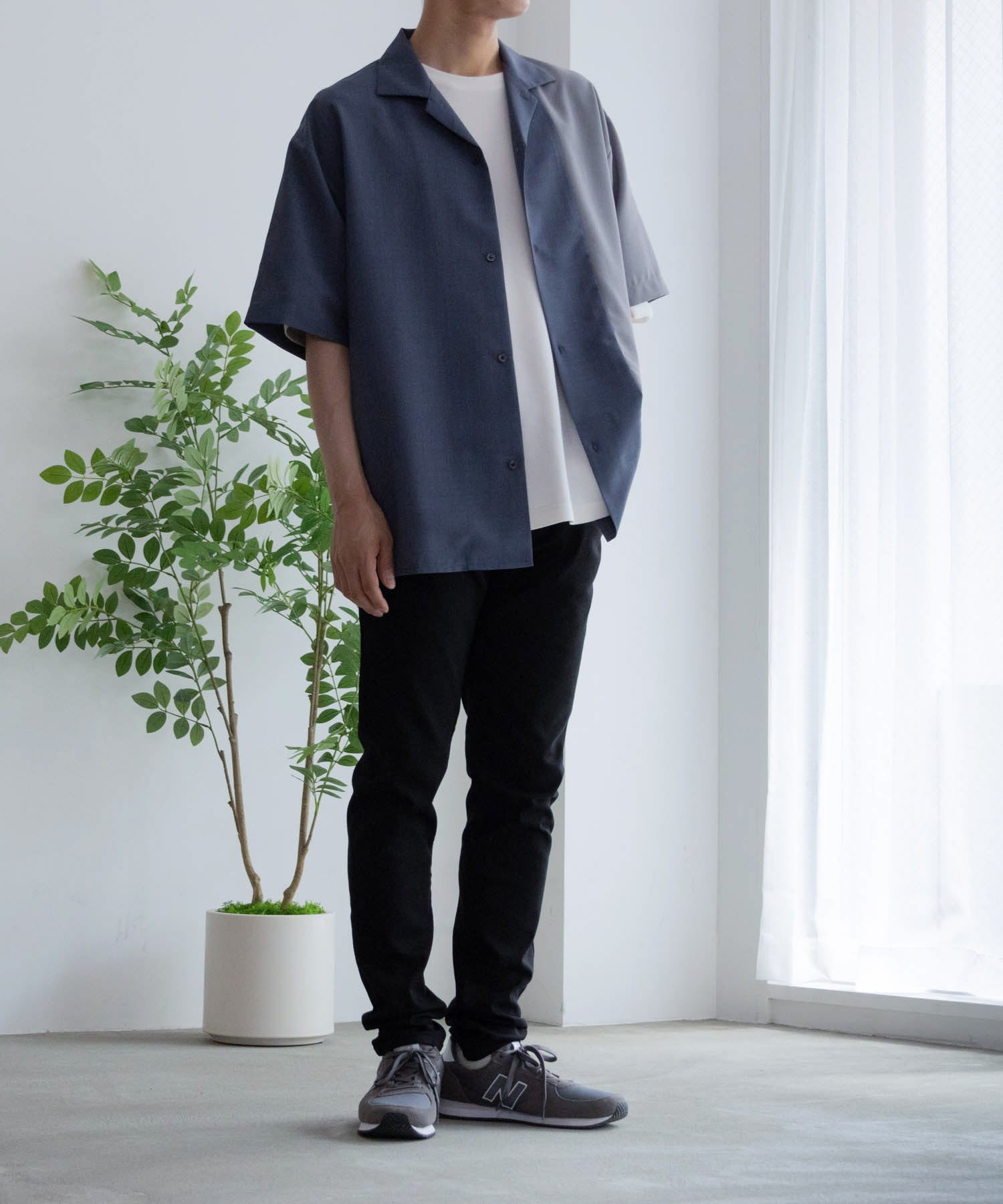 マックハウス Mac-House NAVY ネイビー RICH COLORS スキニーパンツ MBM2130ーE