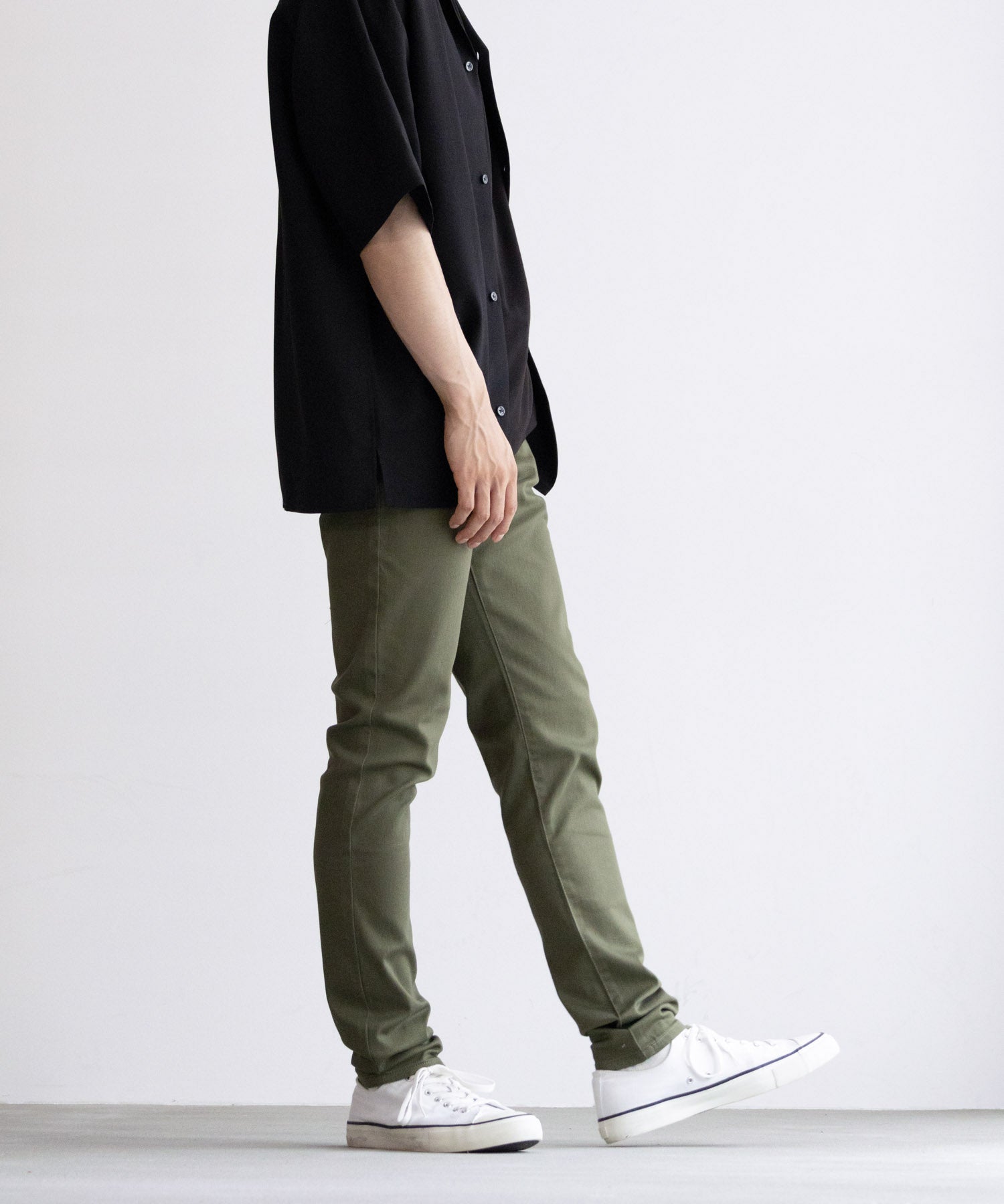 マックハウス Mac-House NAVY ネイビー RICH COLORS スキニーパンツ MBM2130ーE