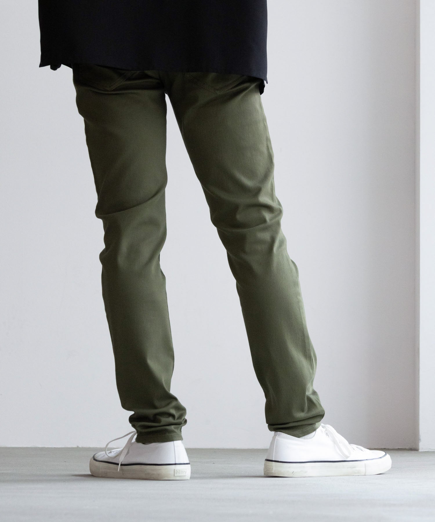 マックハウス Mac-House NAVY ネイビー RICH COLORS スキニーパンツ MBM2130ーE