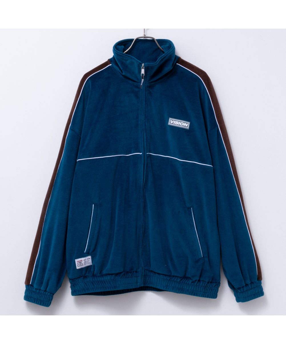 マックハウス Mac-House VISION STREET WEAR ヴィジョンストリートウェア ベロアトラックジャケット 3705013ーEC