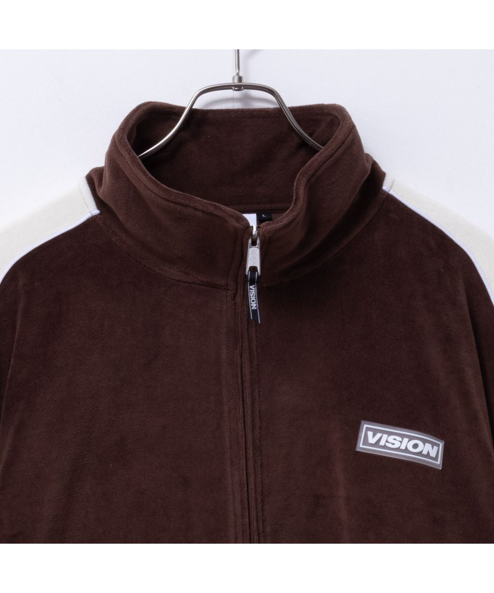 マックハウス Mac-House VISION STREET WEAR ヴィジョンストリートウェア ベロアトラックジャケット 3705013ーEC