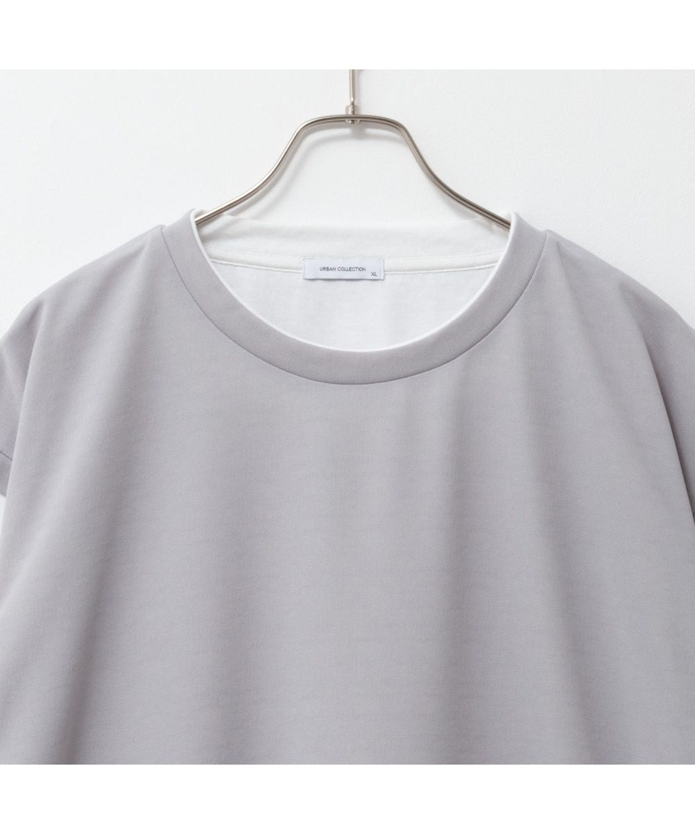 マックハウス Mac-House URBAN COLLECTION アーバンコレクション 梨地フェイクベストレイヤードTシャツ 6091506