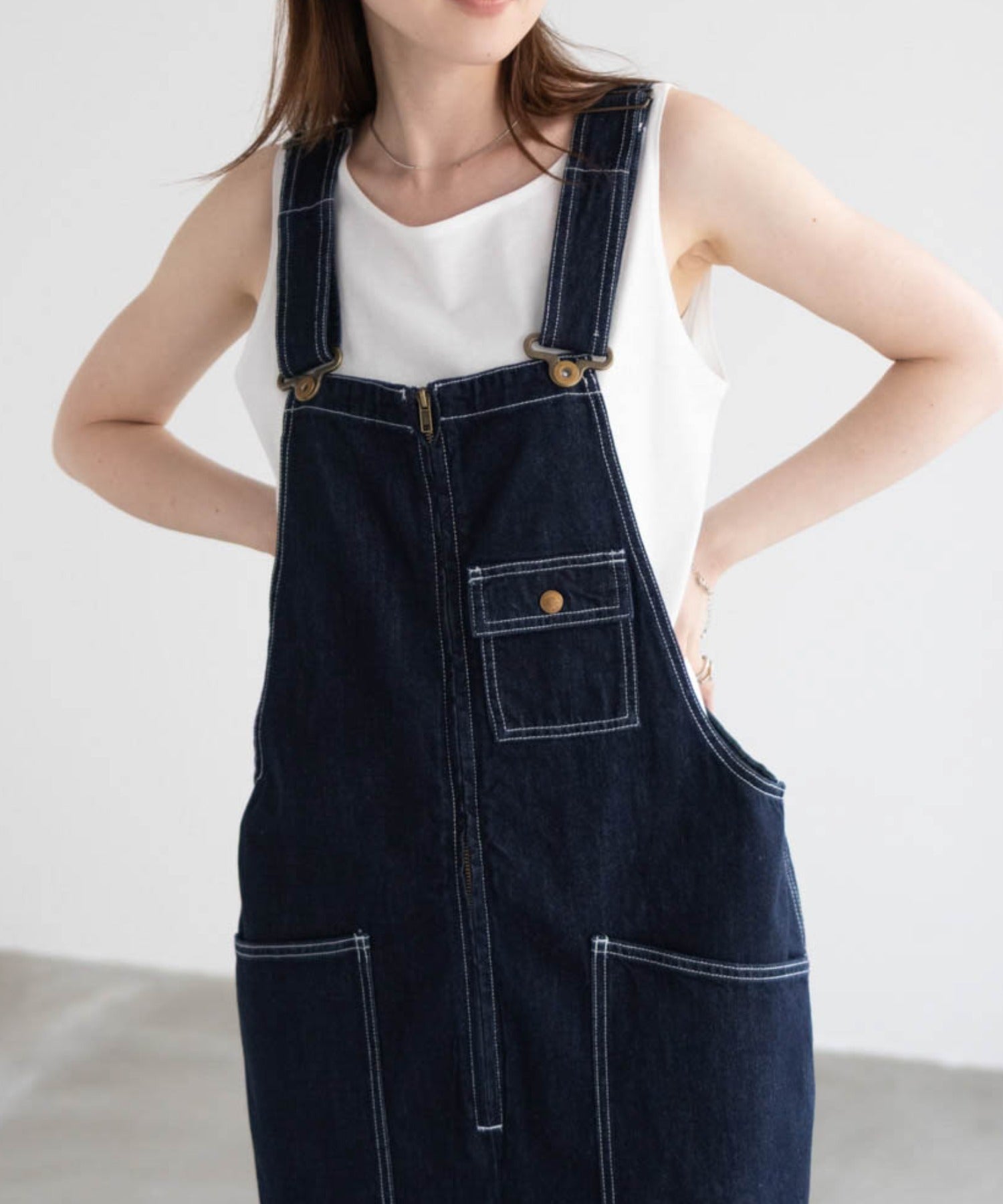 マックハウス Mac-House Dickies ディッキーズ オーバーオール 4110ー1312 （カーキ） カーキ