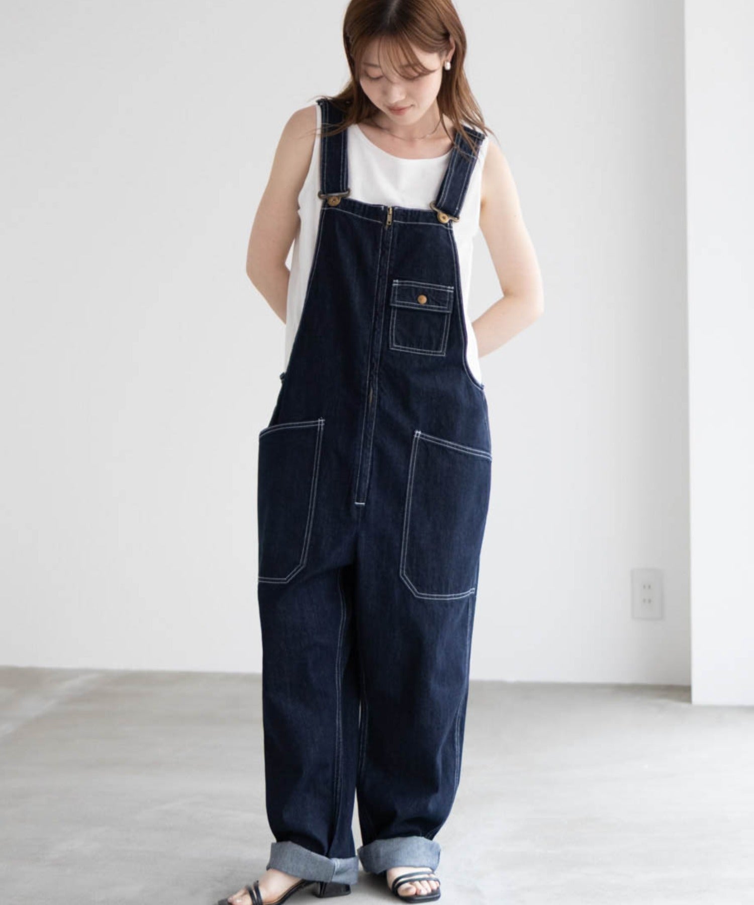 マックハウス Mac-House Dickies ディッキーズ オーバーオール 4110ー1312 （カーキ） カーキ