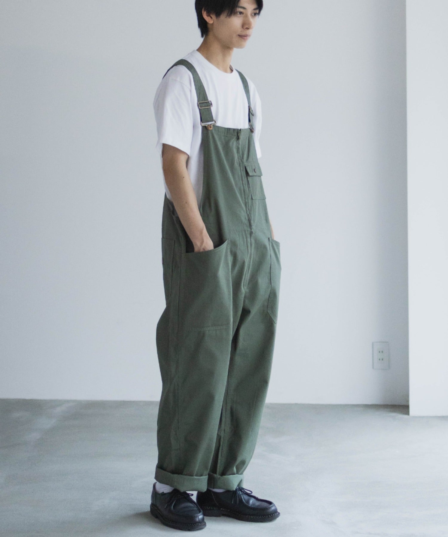 マックハウス Mac-House Dickies ディッキーズ オーバーオール 4110ー1312 （カーキ） カーキ
