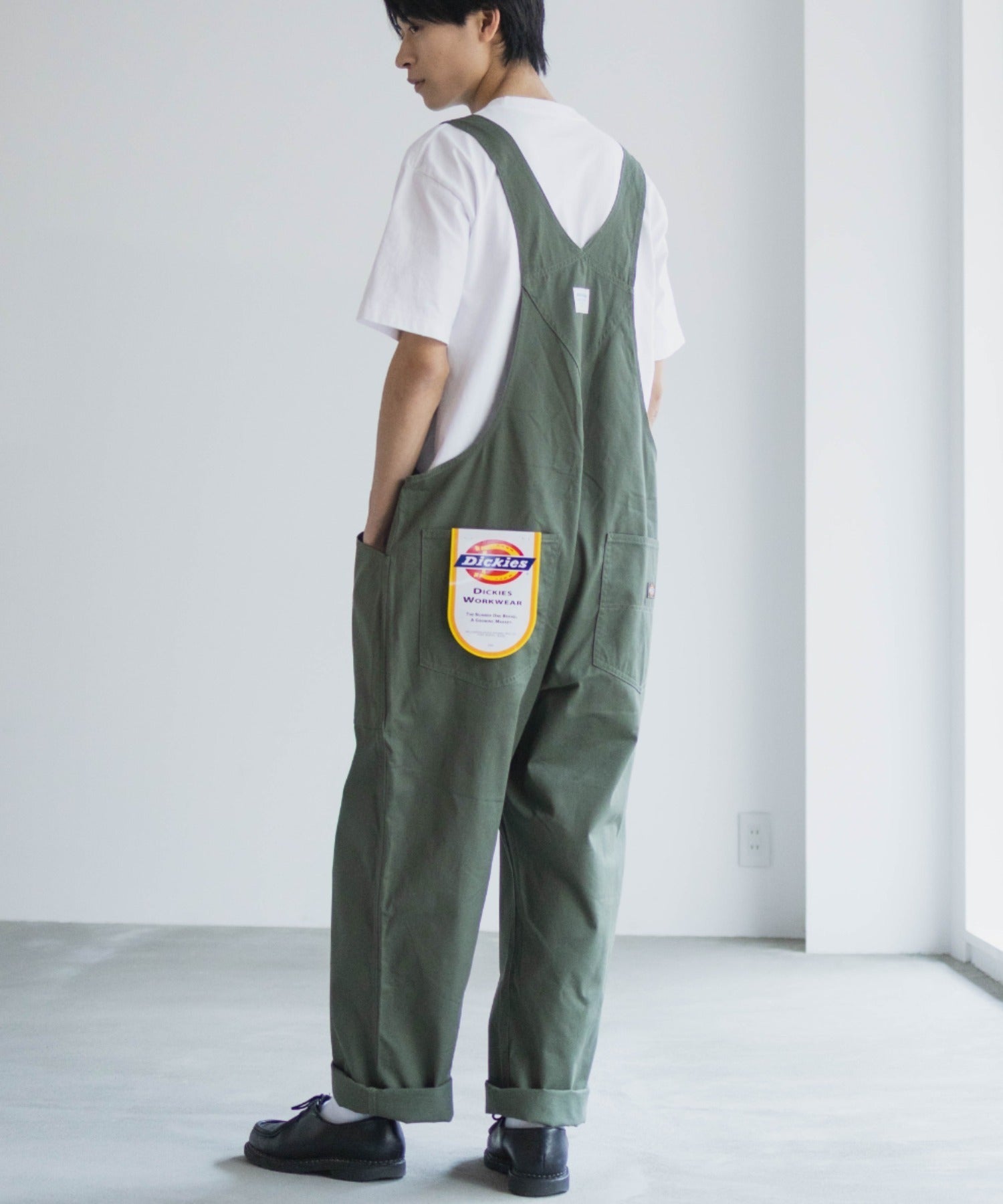 マックハウス Mac-House Dickies ディッキーズ オーバーオール 4110ー1312 （カーキ） カーキ
