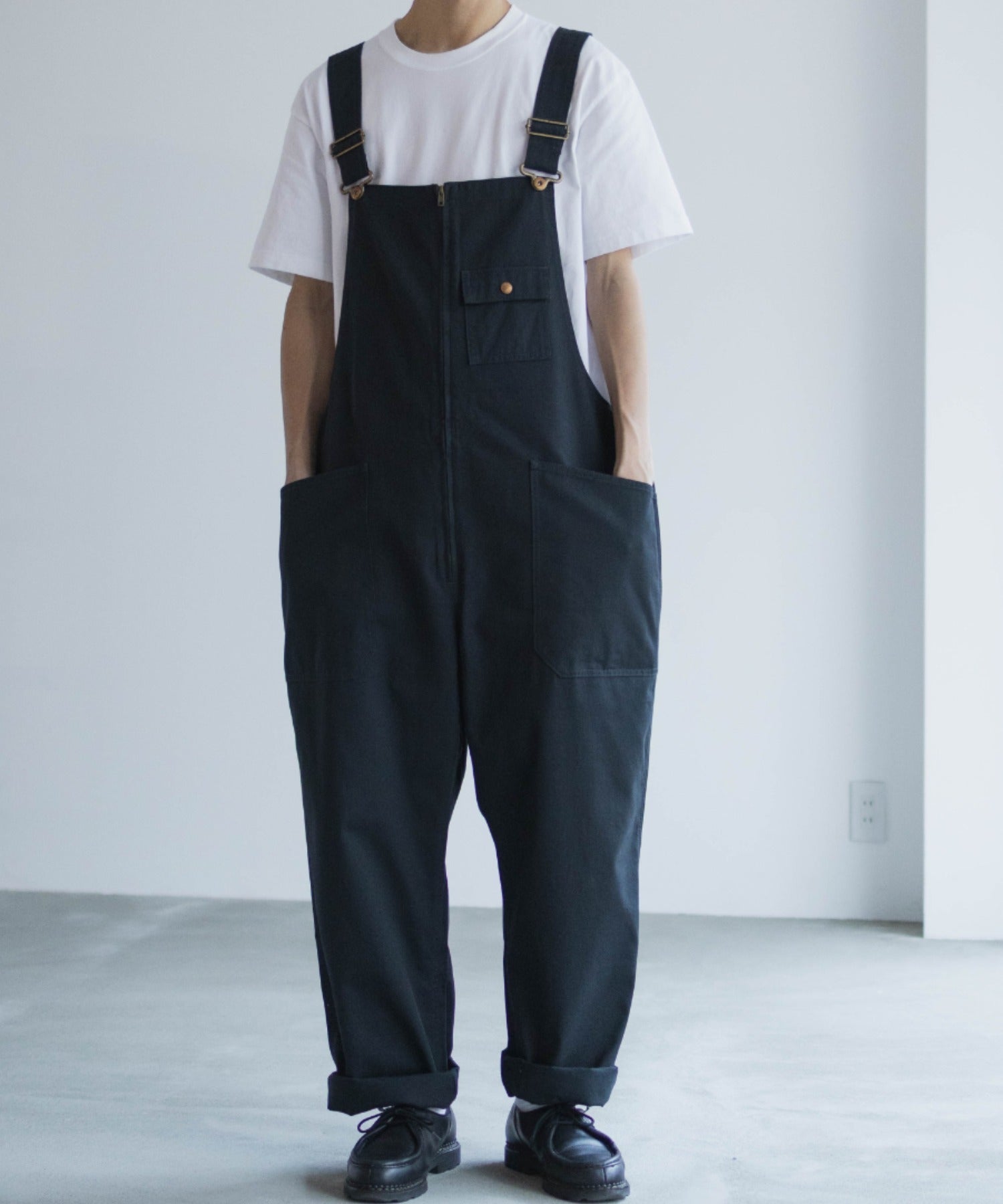 マックハウス Mac-House Dickies ディッキーズ オーバーオール 4110ー1312 （ブラック） ブラック