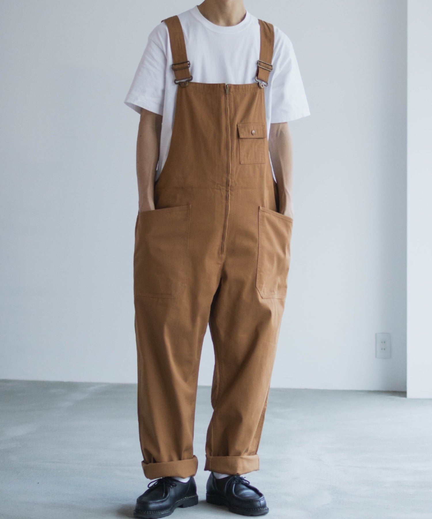 マックハウス Mac-House Dickies ディッキーズ オーバーオール 4110ー1312 （ブラウン） ブラウン