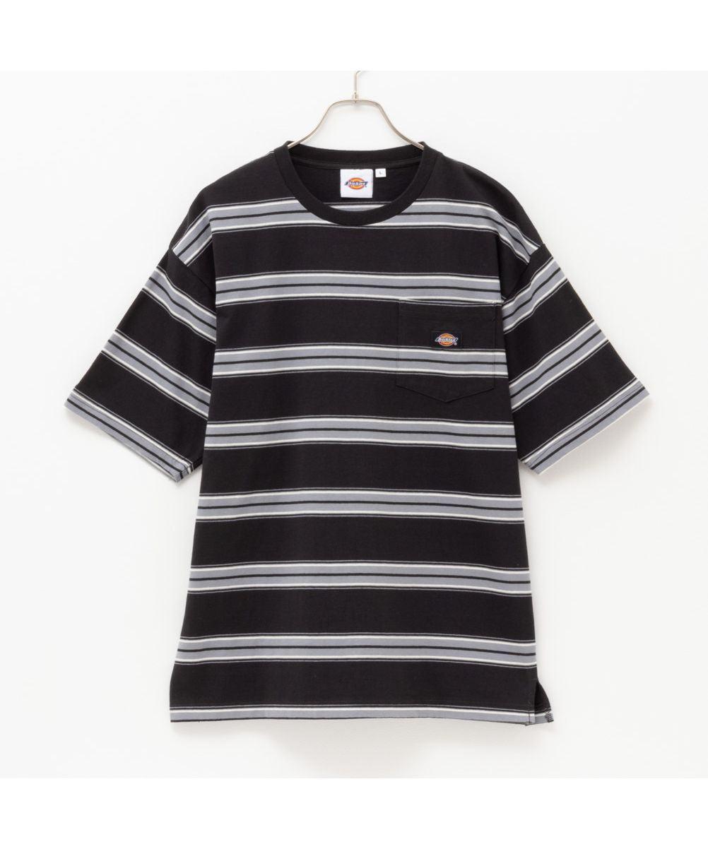 麥克豪斯 Mac-House Dickies 迪基斯 口袋條紋短袖T恤 4278-9533